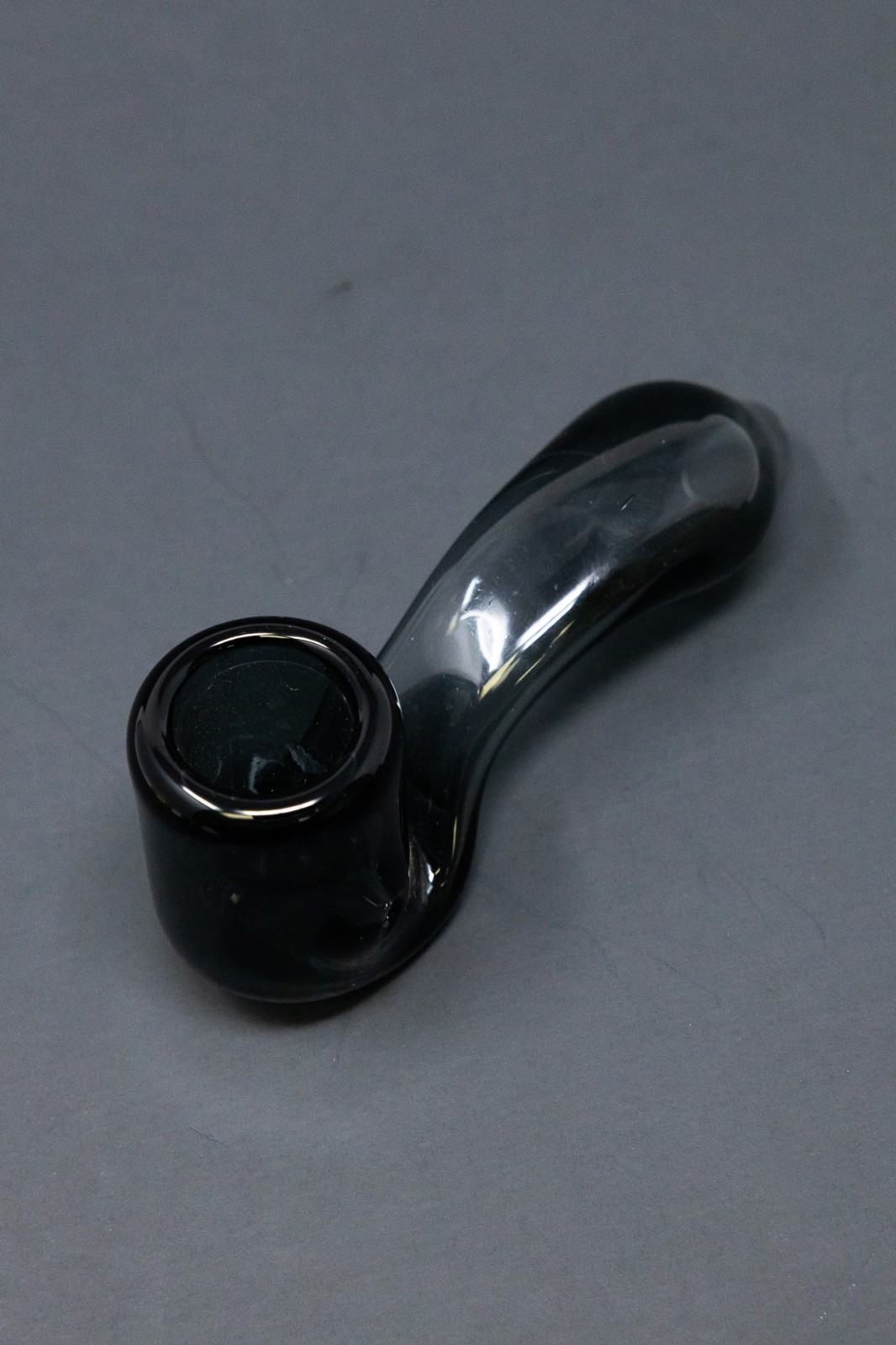 4″ Collectible Black Sherlock TOBACCO Glass Handmade Smoking Pipe