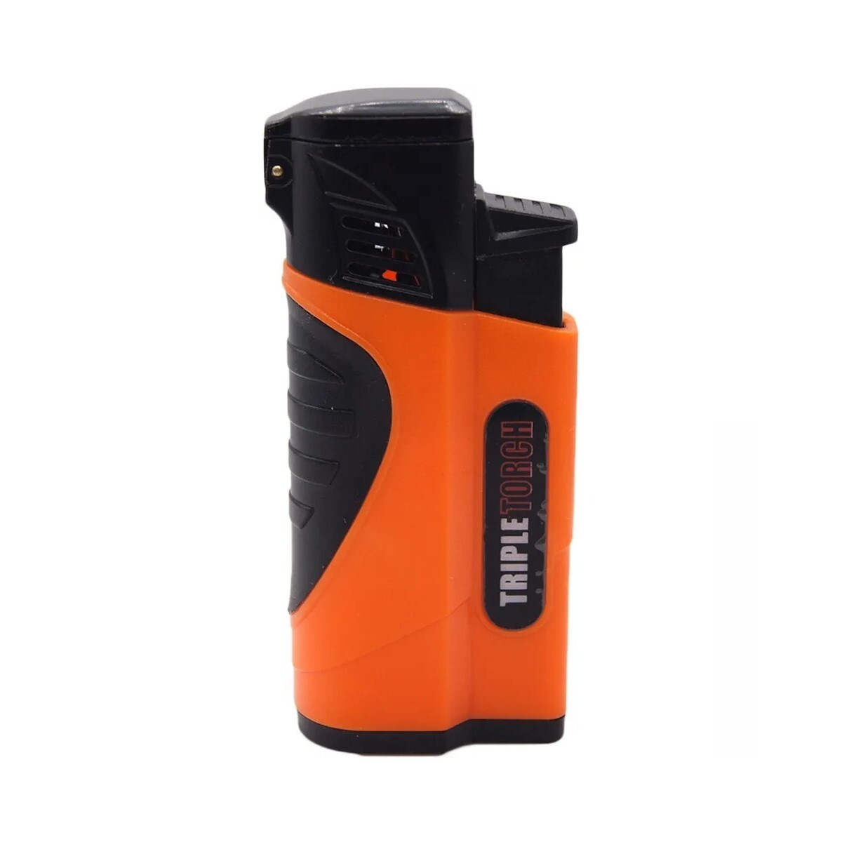 4 PACK Triple Jet Torch Lighter Adjustable Flame W/ Cigar Puncher Multiple Color