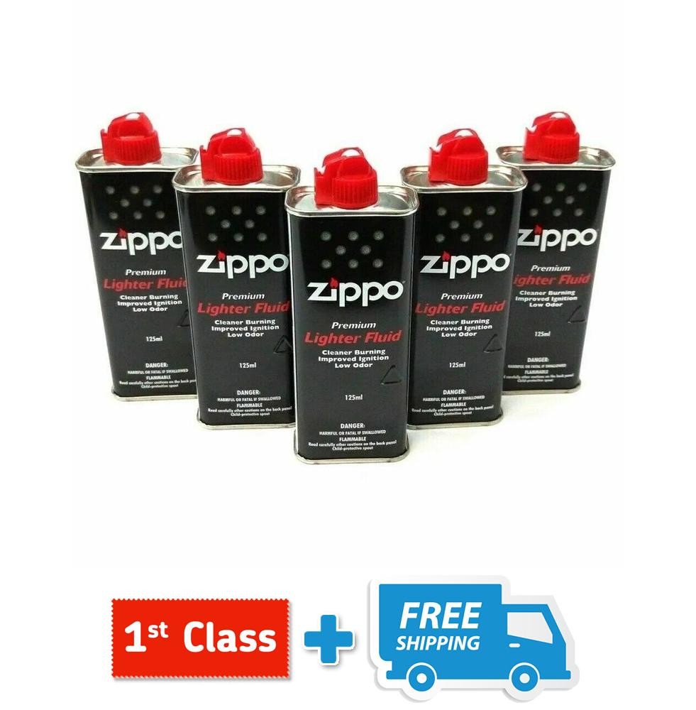 Original Zippo Lighter Fuel Fluid Petrol Wick and Flint UK SELLER Brand New