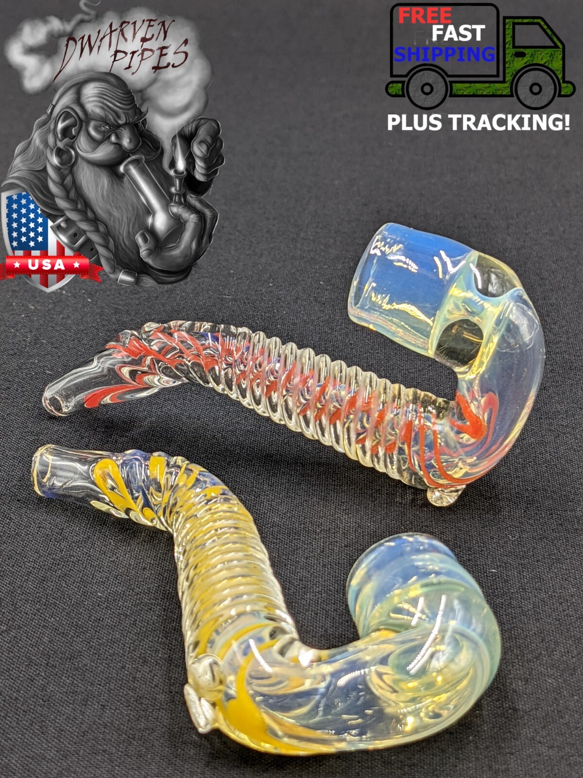 3″ Inch Tobacco Mini Sherlock Twisted Style Glass Bowl Pipe (All Different)
