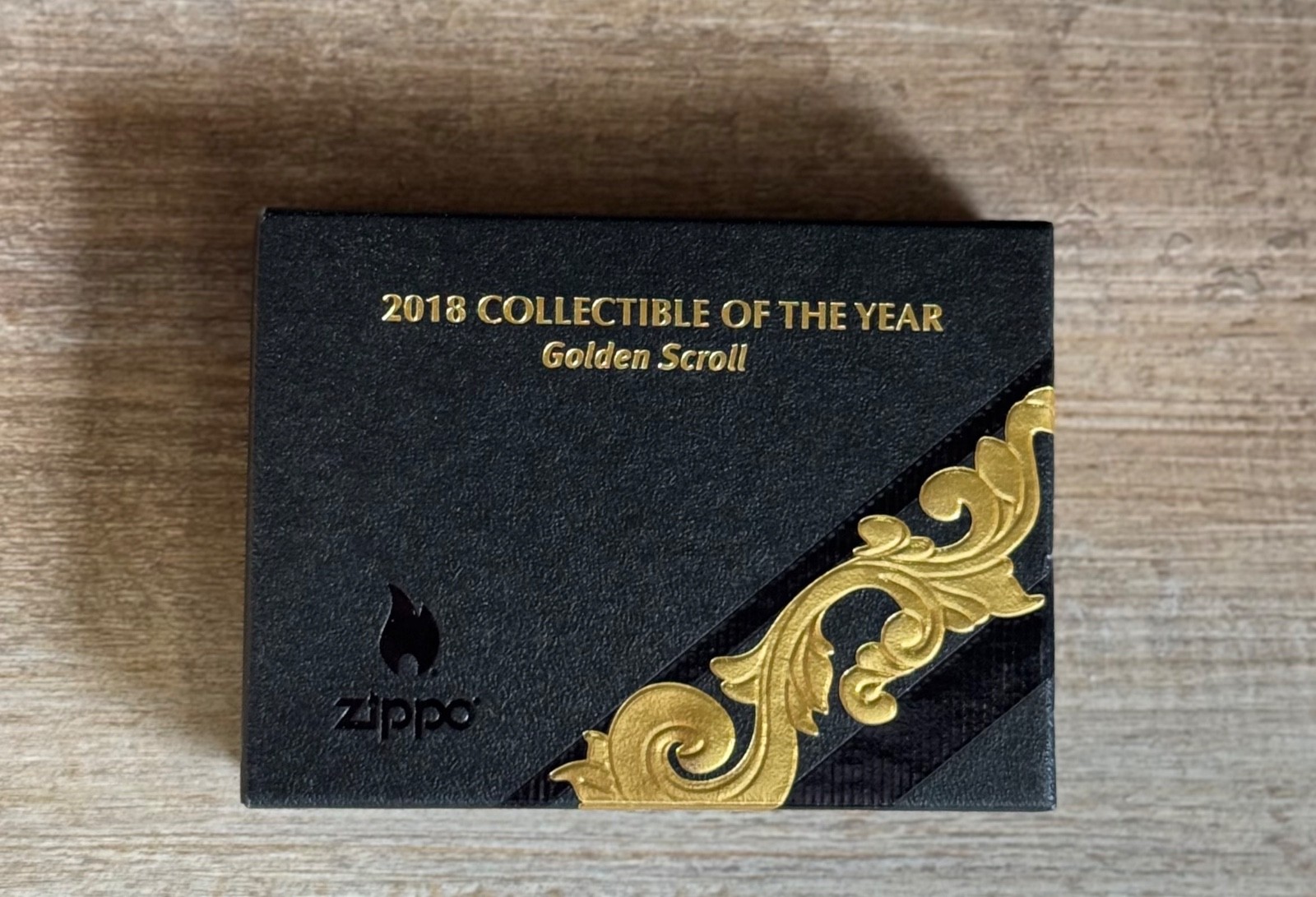 Gold 2018 Collectible of the Year Zippo Lighter Limited Collectible * RARE