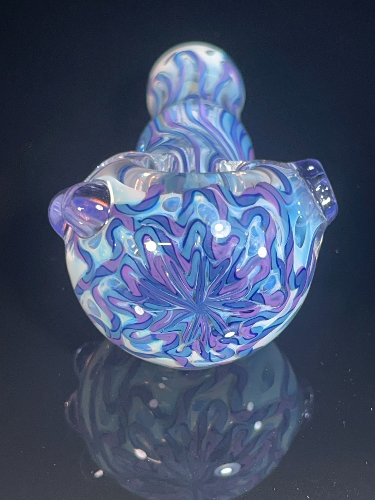 Thick Inside Out Glass Pipe from Synthesis Glass