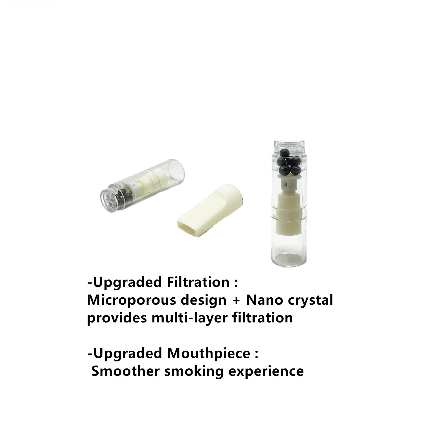 50 Pc Filter Cigarette Tube Smoking Filters Tube Cigarette Tobacco 4-8 Usage