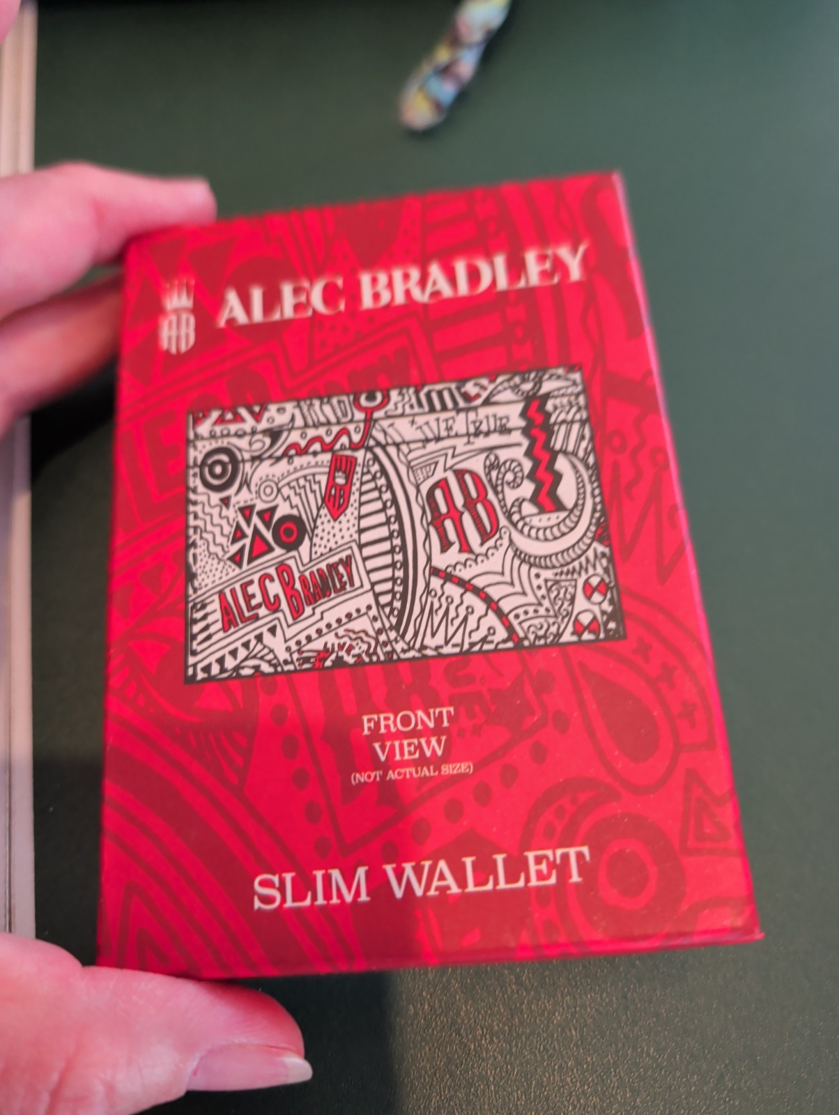 Alec Bradley Cigars Road Warrior Wallet, New! Slim Money Clip 💰