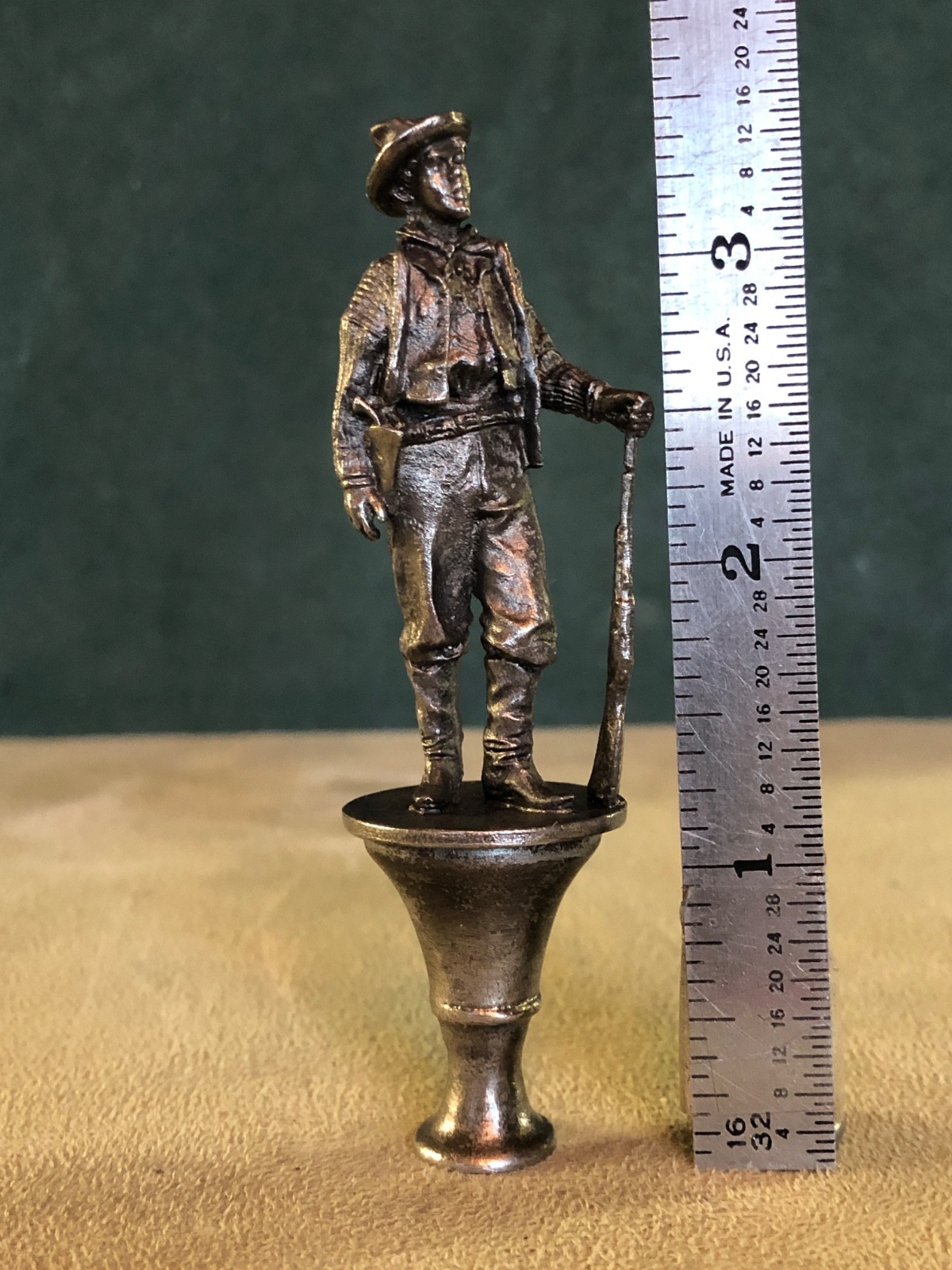 Billy The Kid Pipe Tamper, Solid Fine Pewter