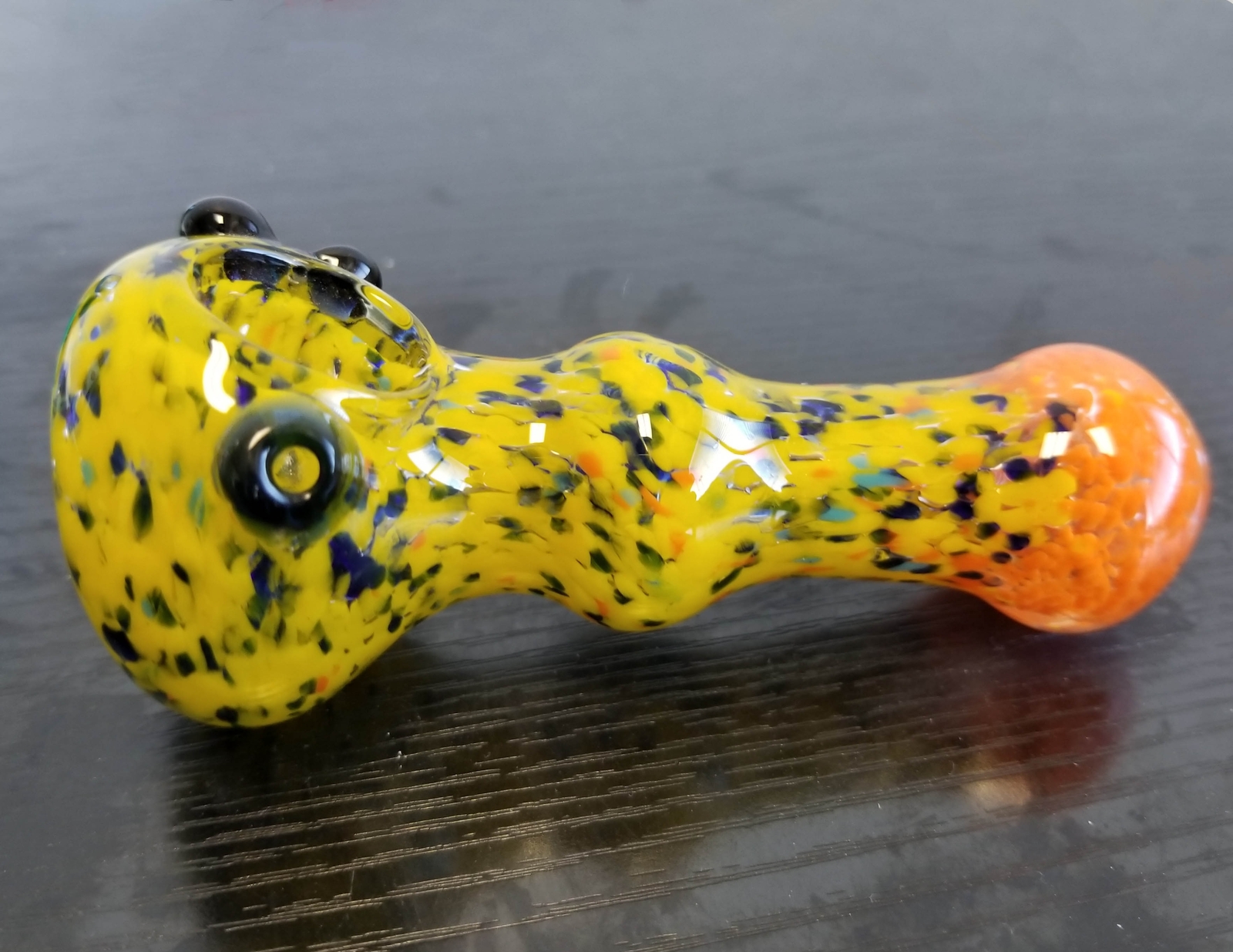 4″-5″ Thick And Heavy Color Burst Tobacco Glass Hand Pipe Glass Pipes Glass Pipe