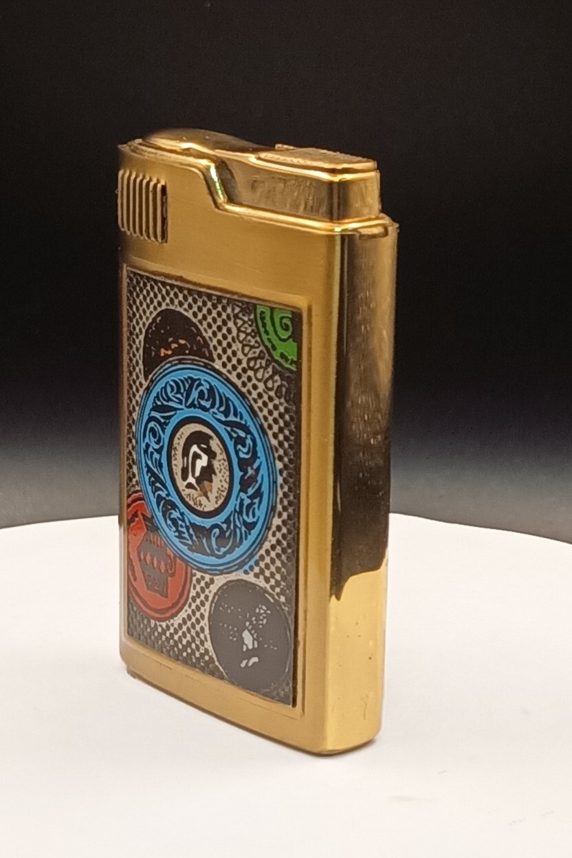 Unique Unfired Vintage Petrol Pocket Lighter w/ Music Box Original Box – WORKING
