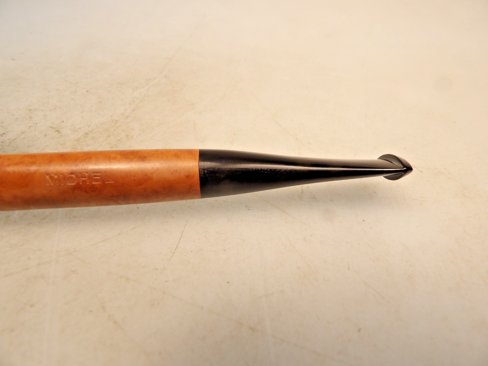 New Michel Selected Imported Briar English Para Billiard Pipe Ebonite Stem 70’s