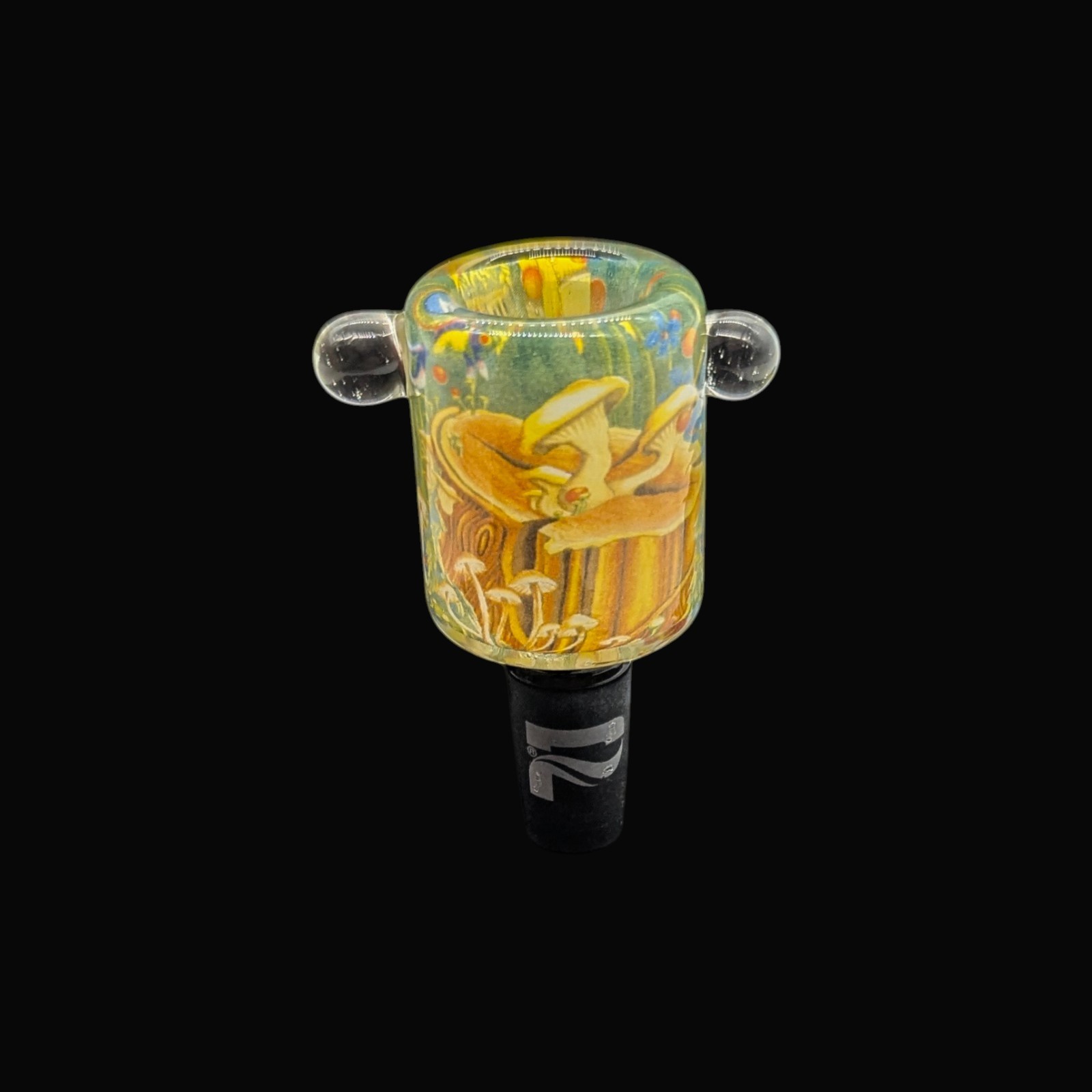 14mm Pulsar Design Series Glass Slide Bowl Tobacco Smoking Glass Bowl Mushroom