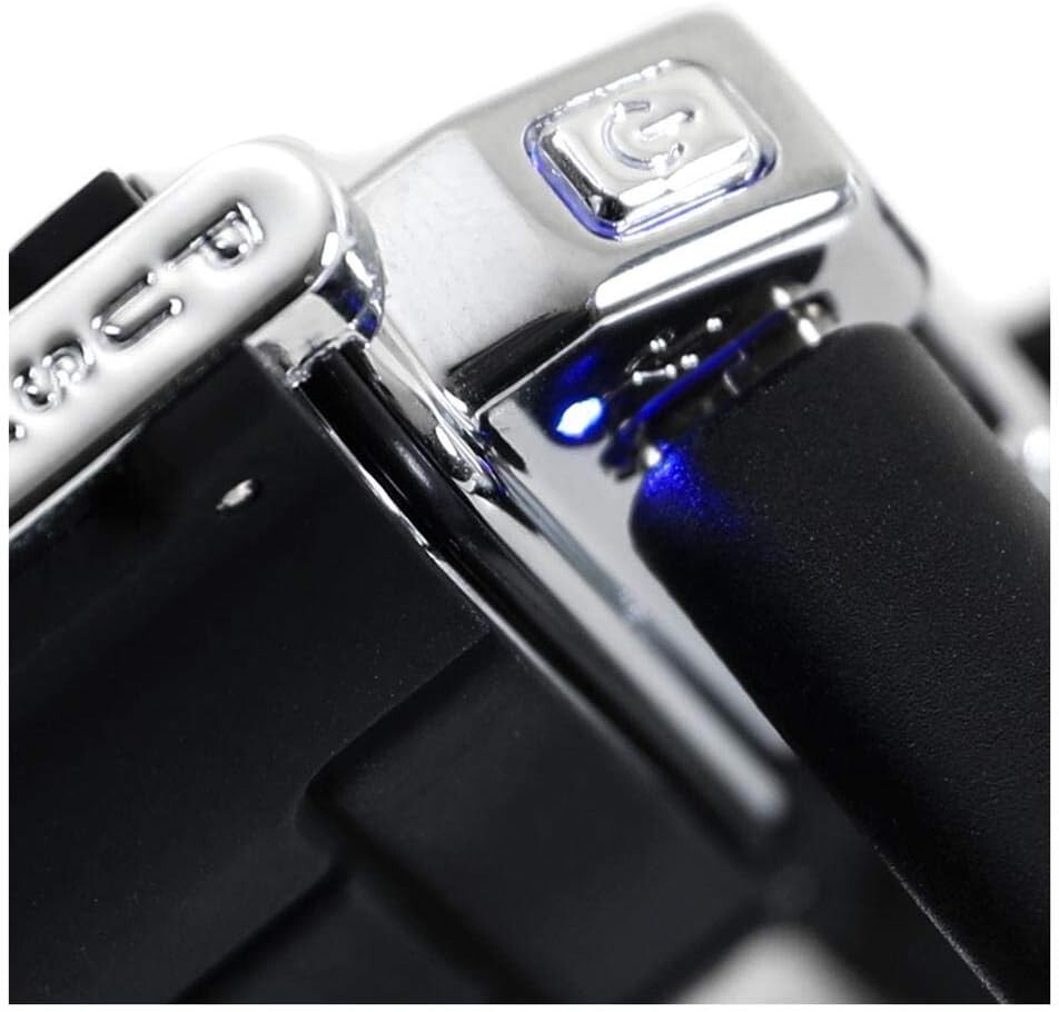TG Plasma Lighter Windproof Waterproof USB Rechargeable Flameless Dual Arc