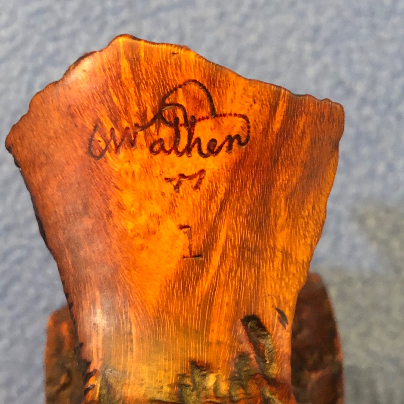 Magnificent KERRY WATHEN 77-1 Freehand American Pipe