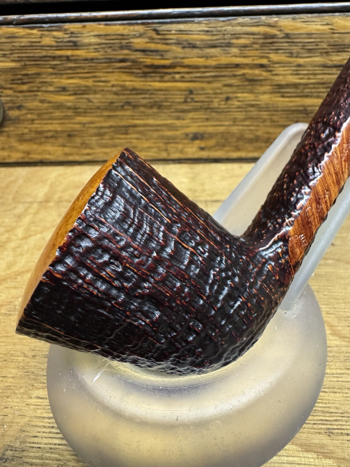 Mastro De Paja Two Sun 1C Media Oval Shank Dublin Superb Italian Estate Pipe