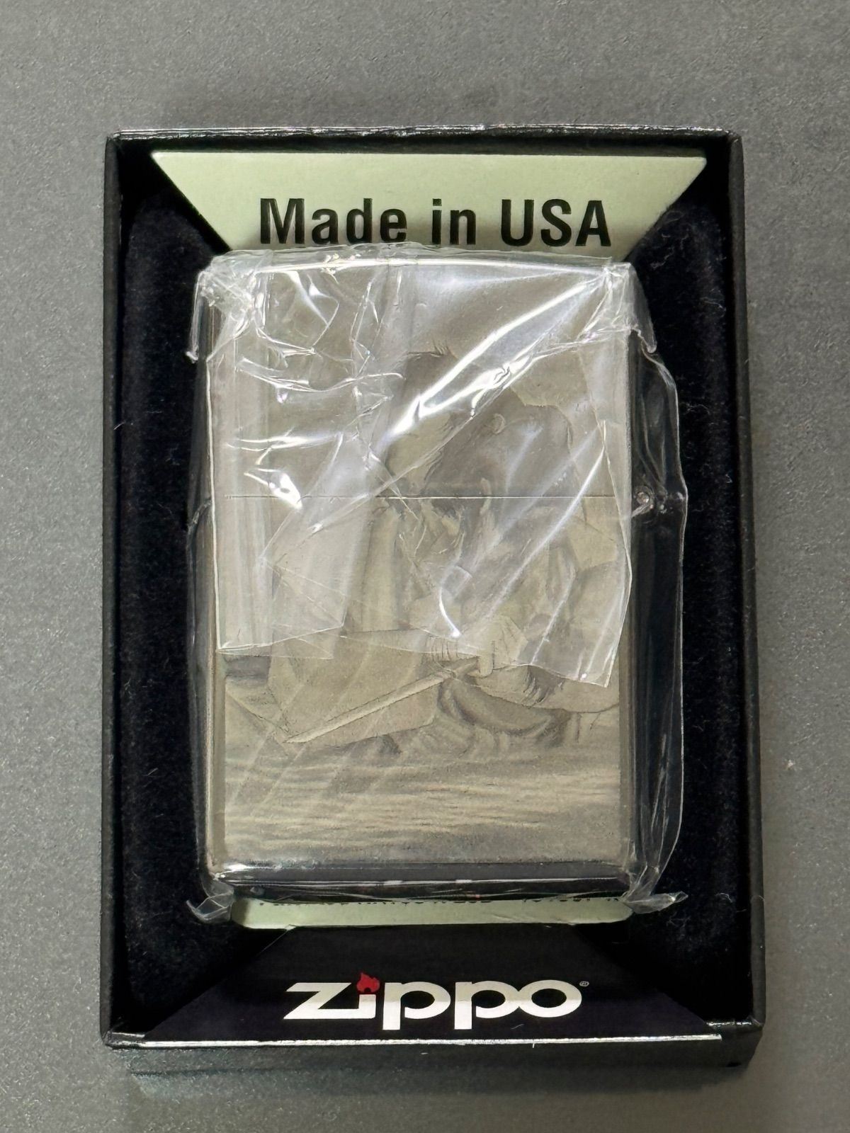 Zippo Basilisk Koga Ninja Scroll Anime 3-Sided Engraved 2017 Unused