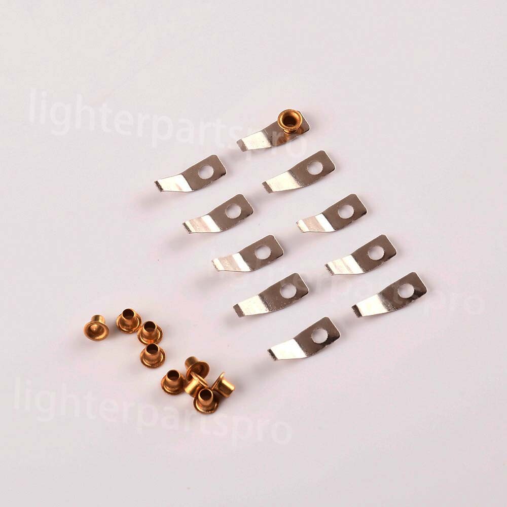 10pcs Cam Rivet Sets Repairs Easy Installation Restore For SLIM Zippo lighters