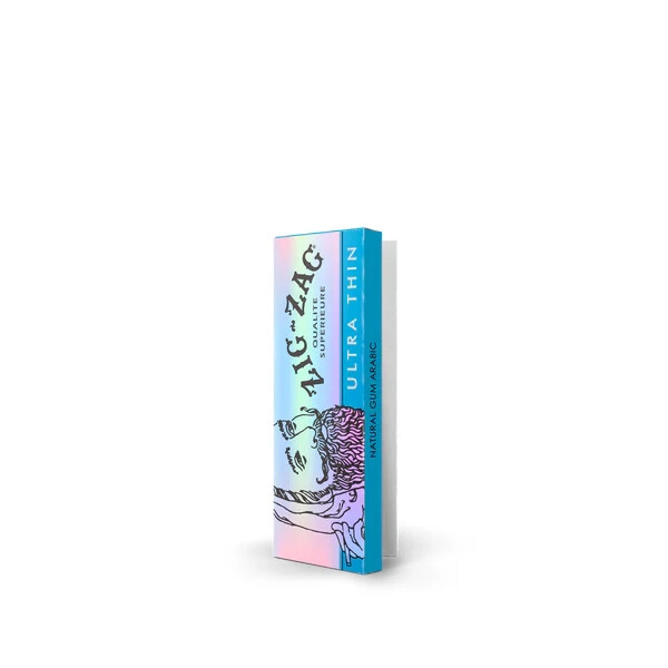 💛Zig Zag Ultra Thin 1 1/4 Rolling Papers Full Box 24x Booklets 32 Leaves😍