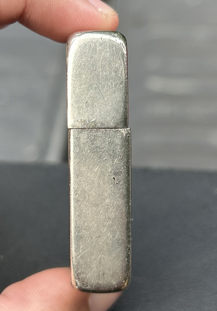 Original vintage engraved December 1944 Liege, Belgium World War 2 ZIPPO lighter