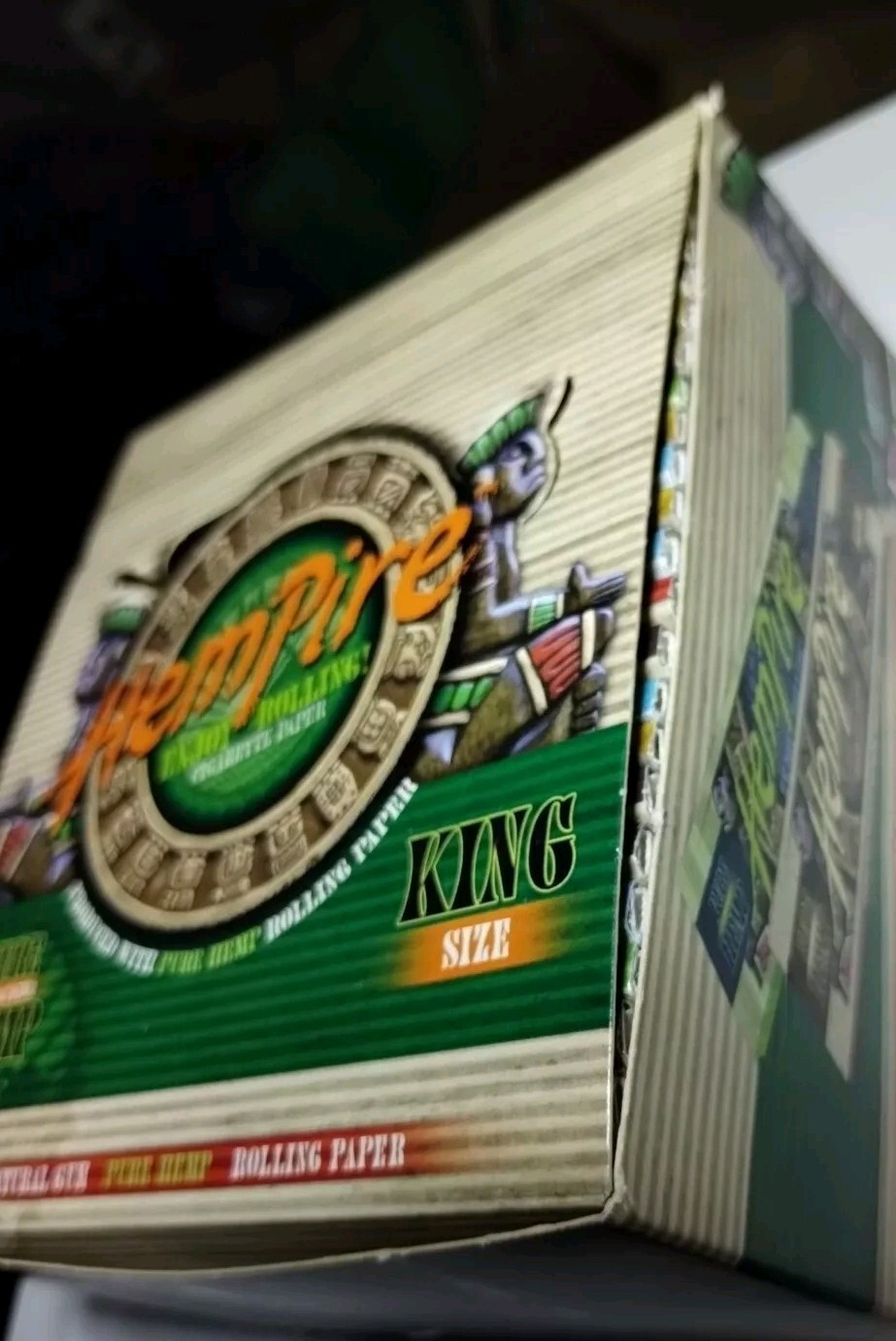 Hempire Hemp Rolling Papers | King-size | 50 Booklets {BX HM50}