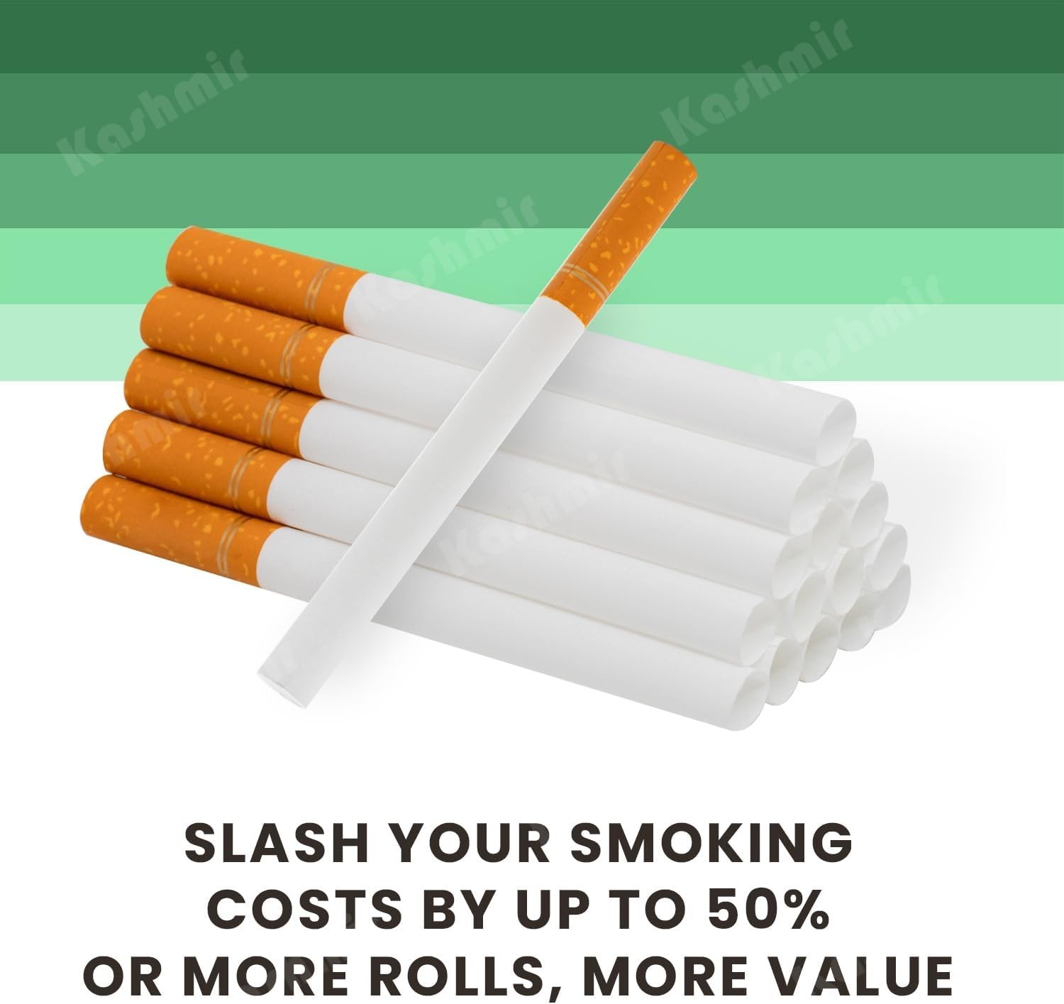 Natural Roxwell Cigarette Tubes Menthol 100mm – 1000 Count, No Chemicals Added