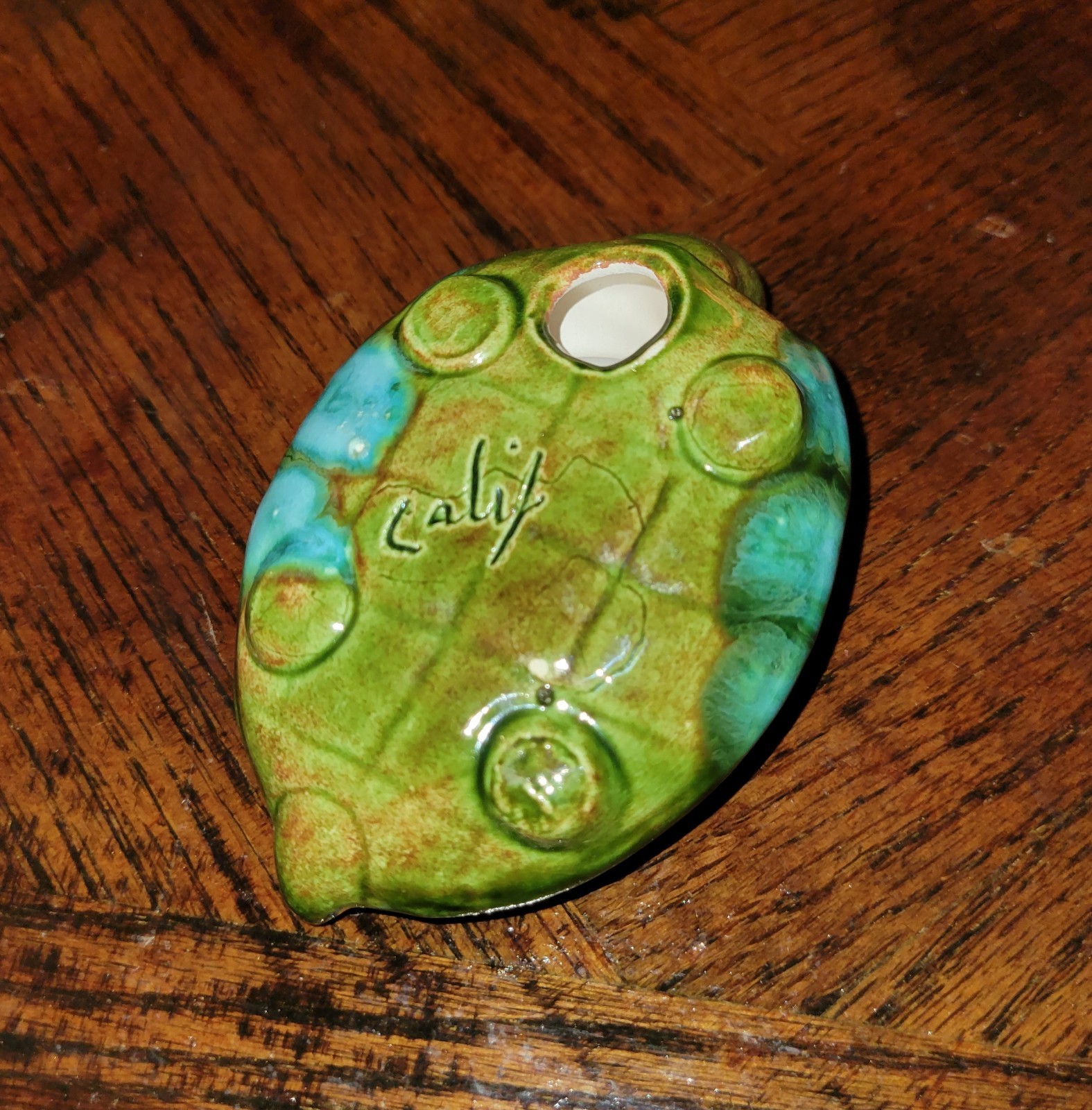 Vintage Ceramic Turtle Ashtray