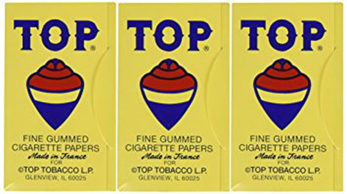 3 Pack Top 70 mm RYO Cigarette Tobacco Rolling Papers 300 Leaves 2127-3