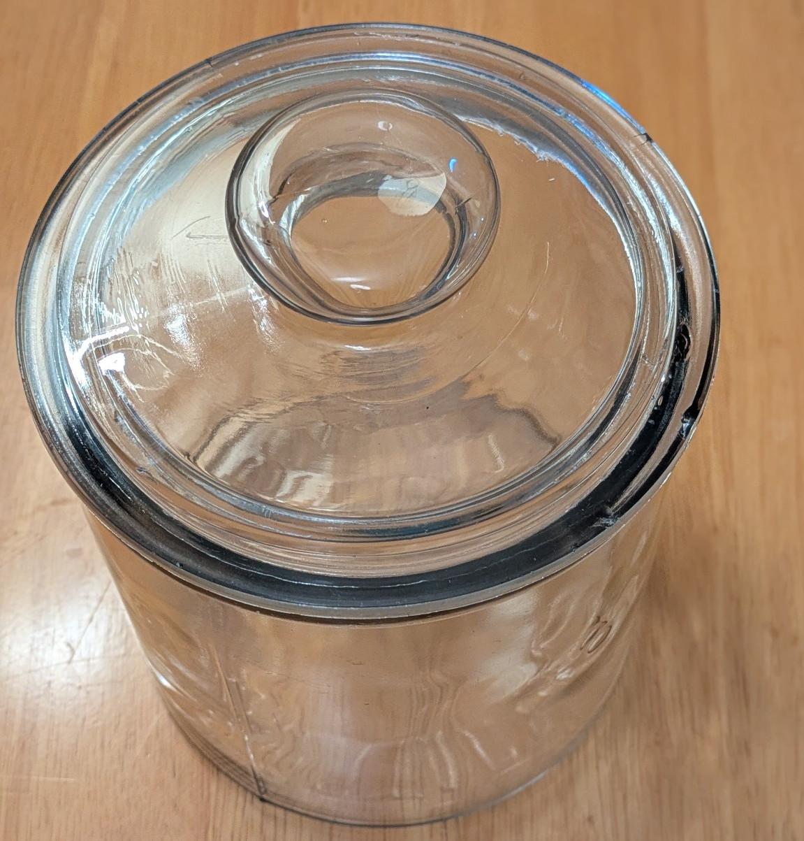 Antique R.J. Reynolds Tobacco Jar Factory 256 NC – 1890s Glass Display 🚬Bubbles