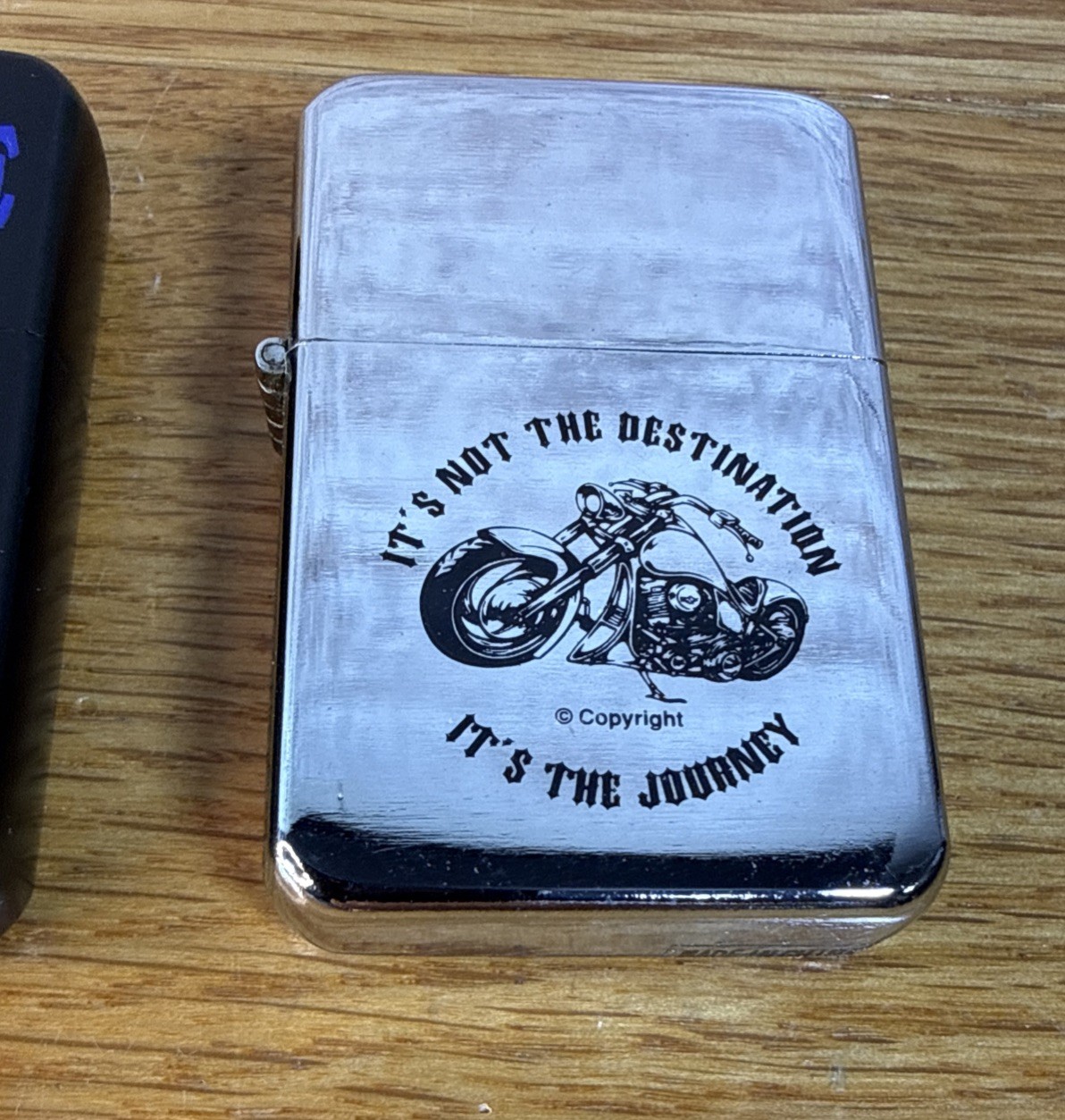 Lot Of 3 Lighters, American Motorcycle Rider Biker Theme NEW