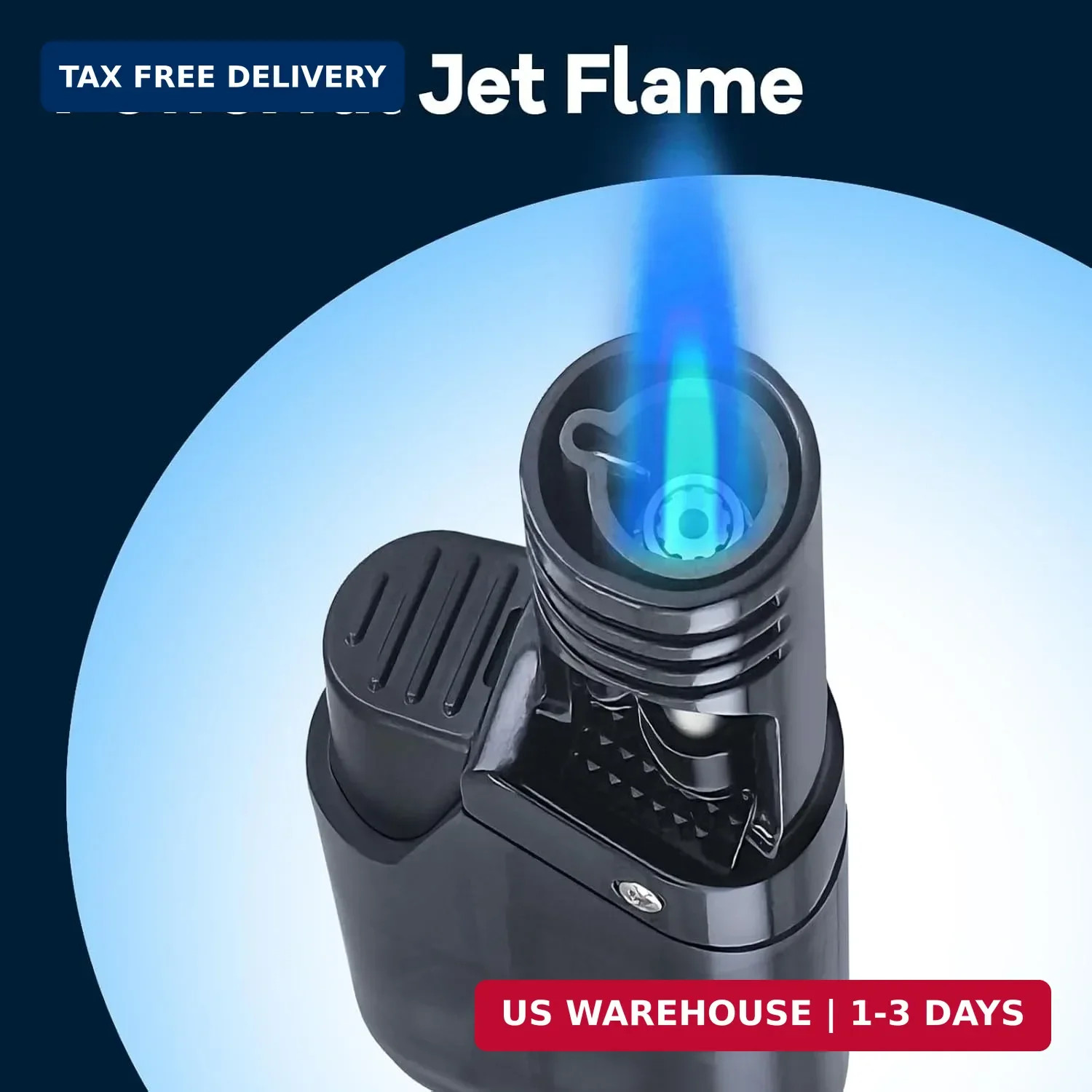 5 Pack Torch Lighter Mini Refillable Butane Lighters Utility Lighter Long Wand P