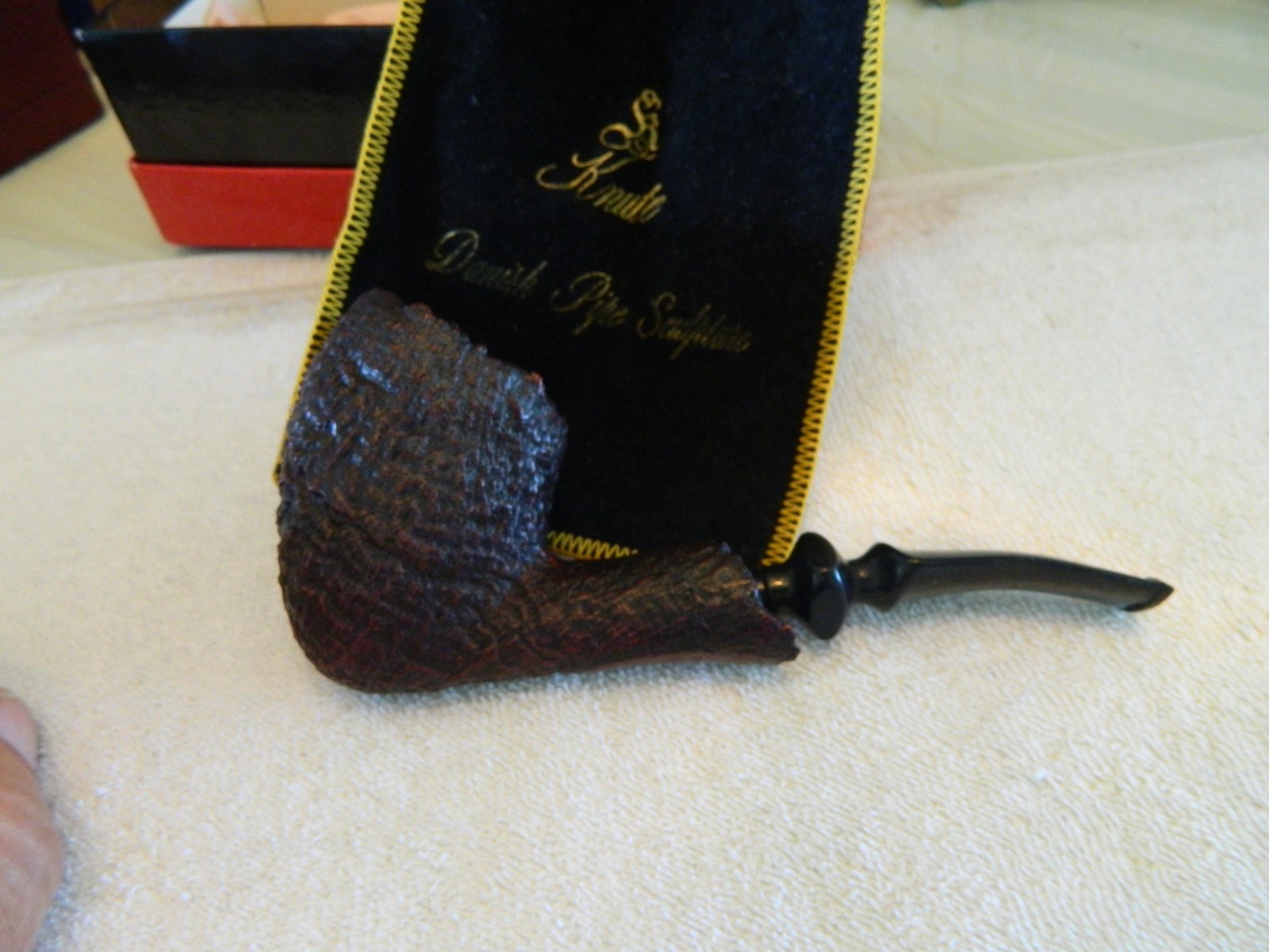 ESTATE PIPE KUNTE FREE HAND, MADE IN DENMARK, USED