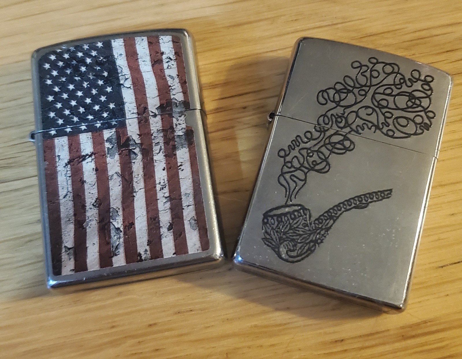 3 Stainless Steel Lighters