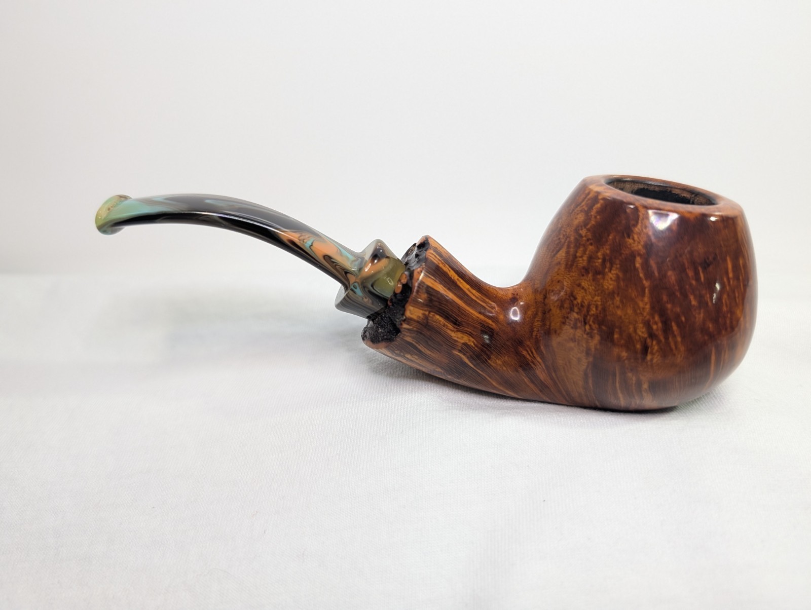 Neerup Basic Smooth Bent Apple Pipe Size 3 by Peder Jeppesen – Estate