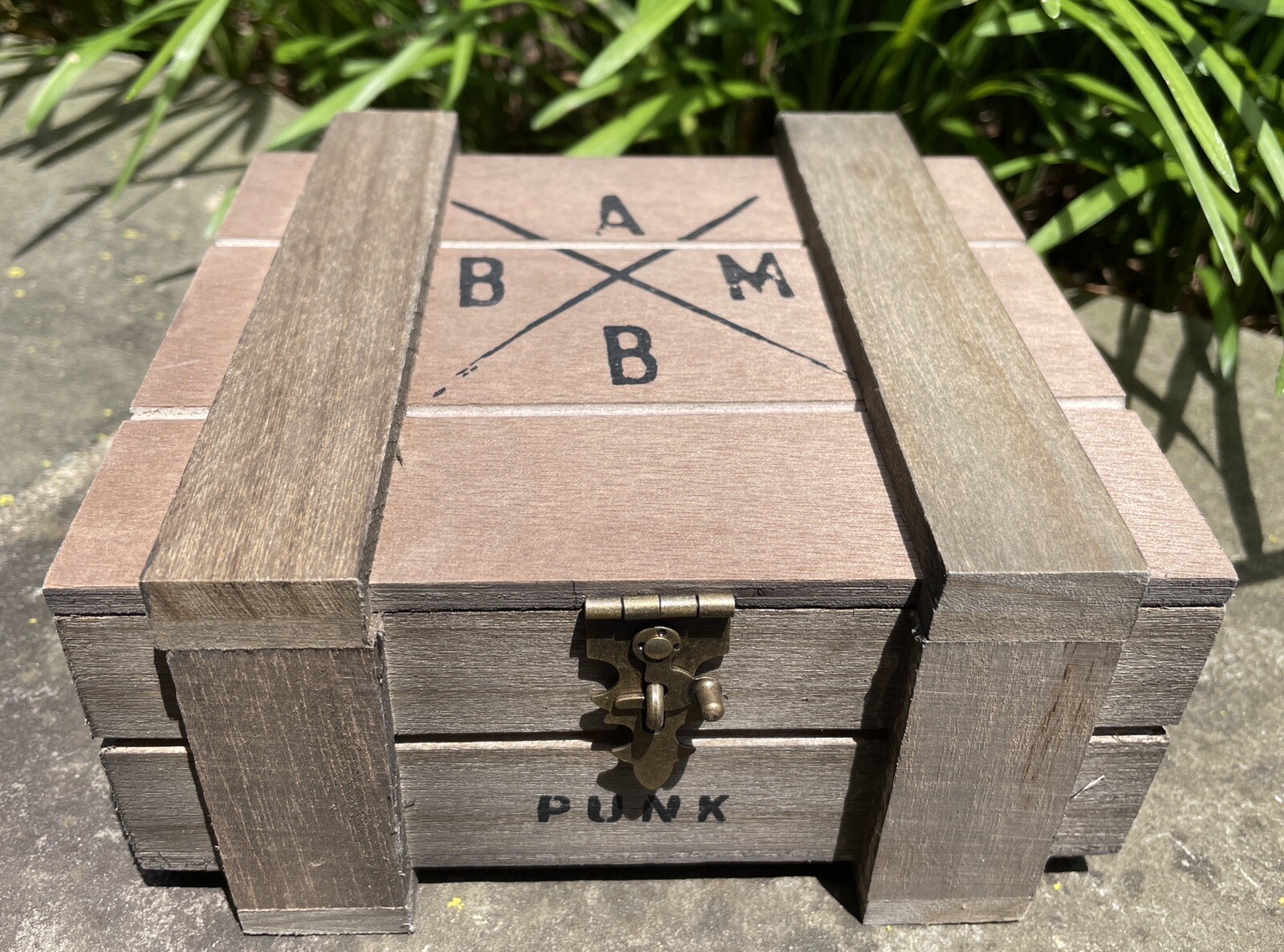 Alec Bradley Black Market “Punk” Empty Cigar Box, No Cigars