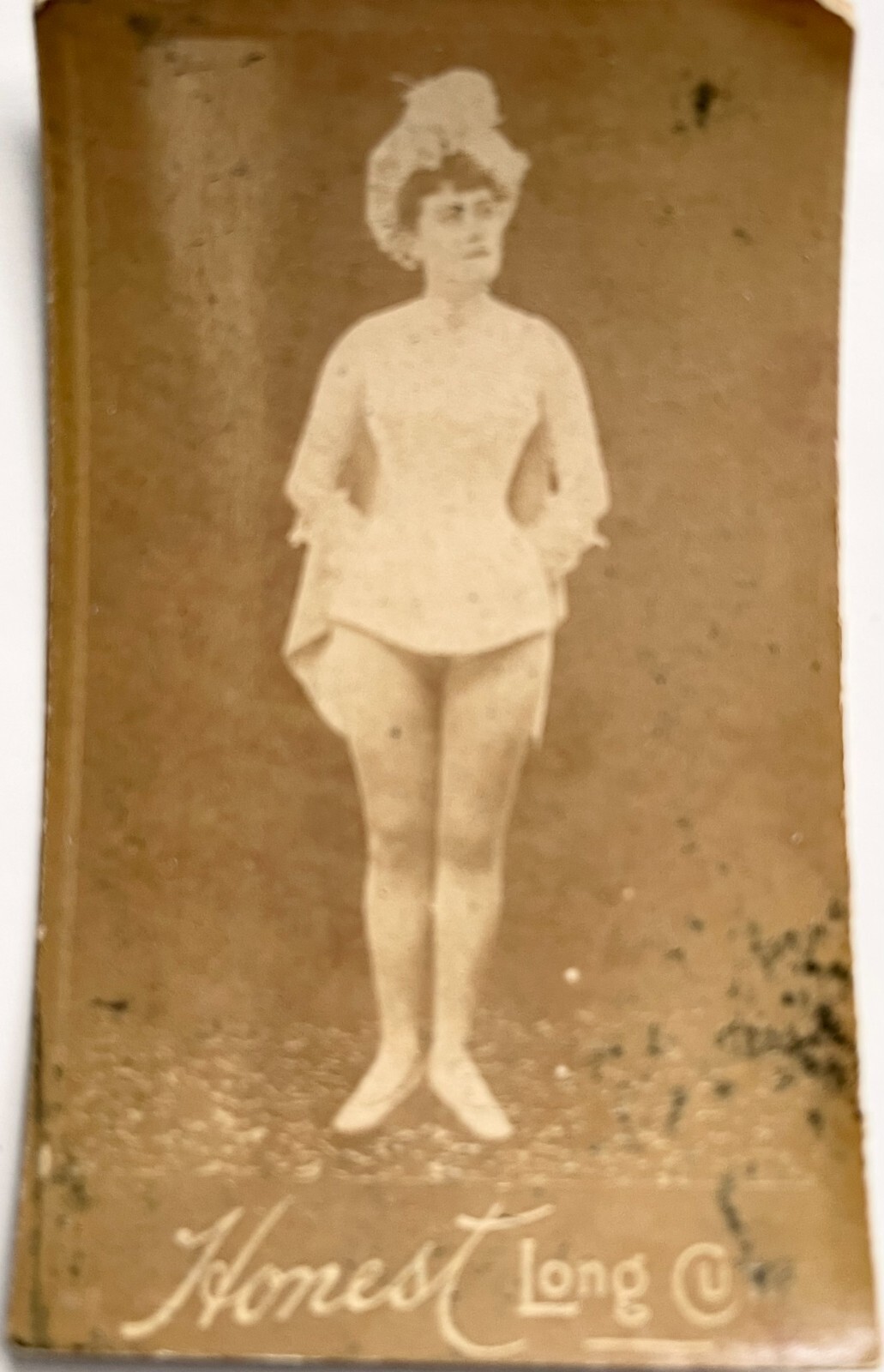 12 RARE ANTIQUE RISQUE PHOTOGRAPHIC HONEST LONG CUT TOBACCO CARDS W. DUKE & SONS