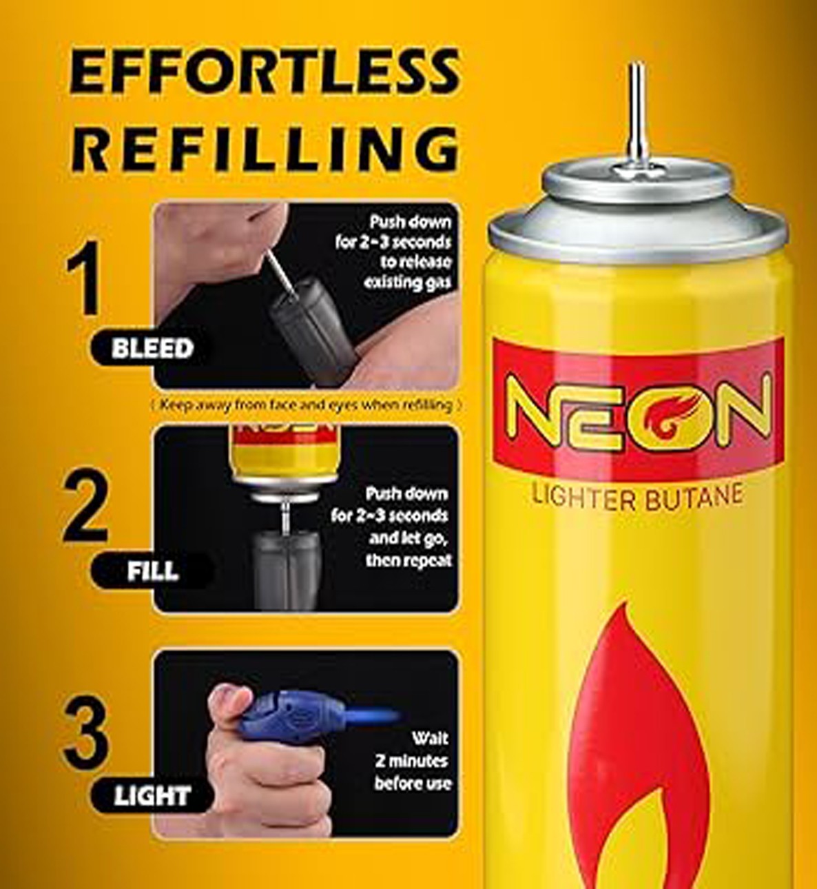 NEON Butane 10.14OZ | 1CT | Regular SPECIAL | ONLY $13.99 – FREE SHIPPING