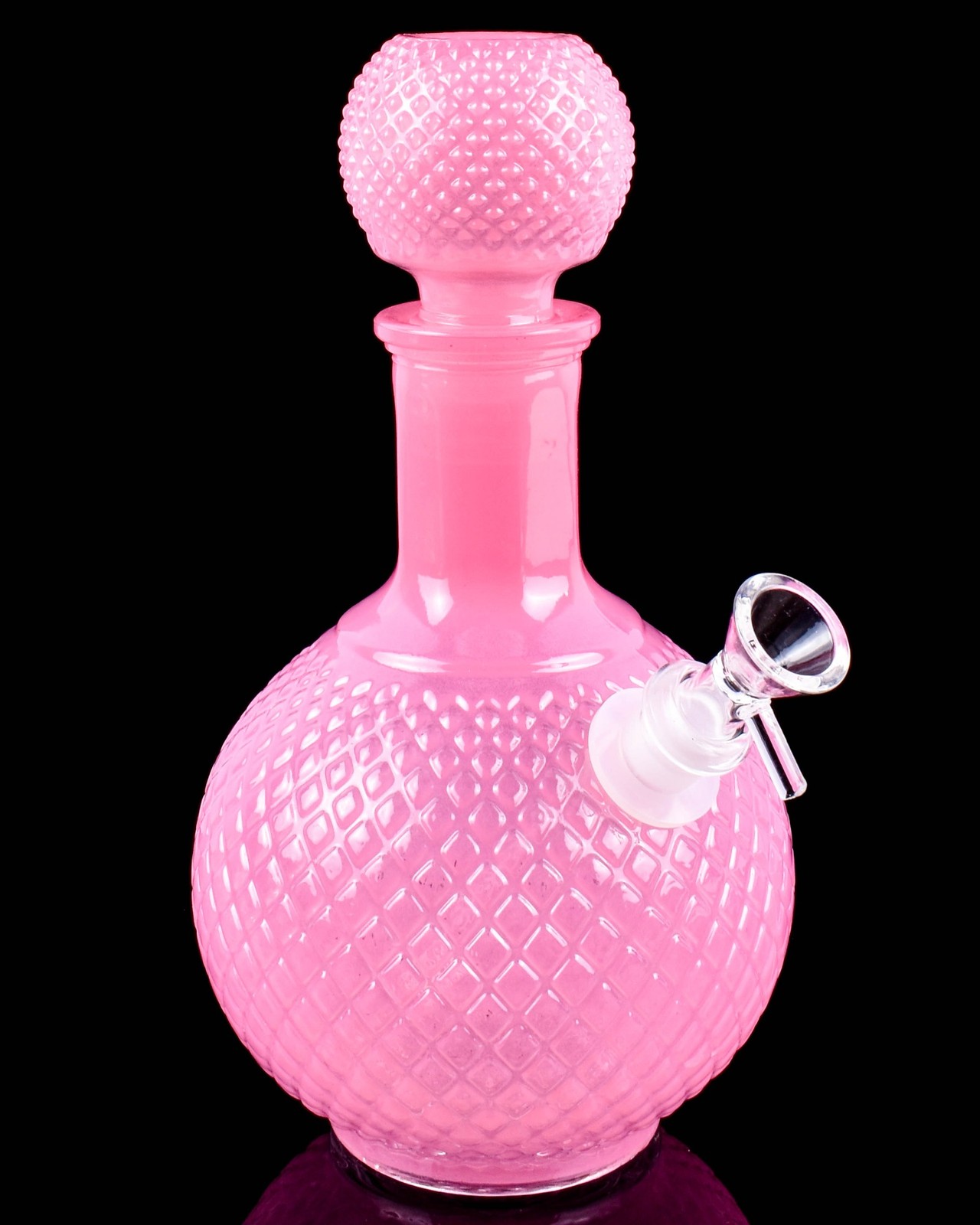 Cool Bong Glass Water Pipe Decanter Style Bong CUTE Bong Vase Pink Bong *USA*