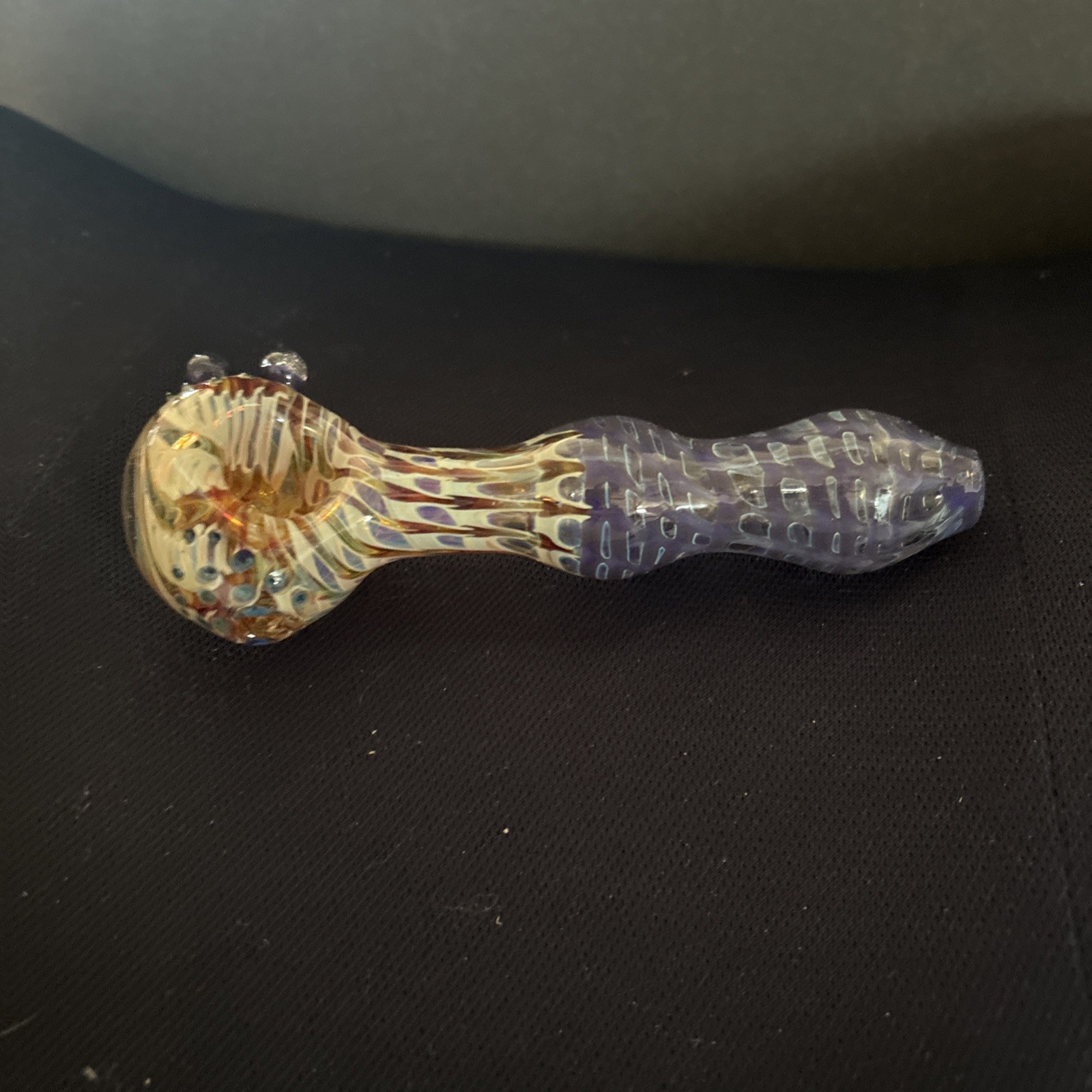 Glass Pipe Multiple Colors Hand Made In Montana