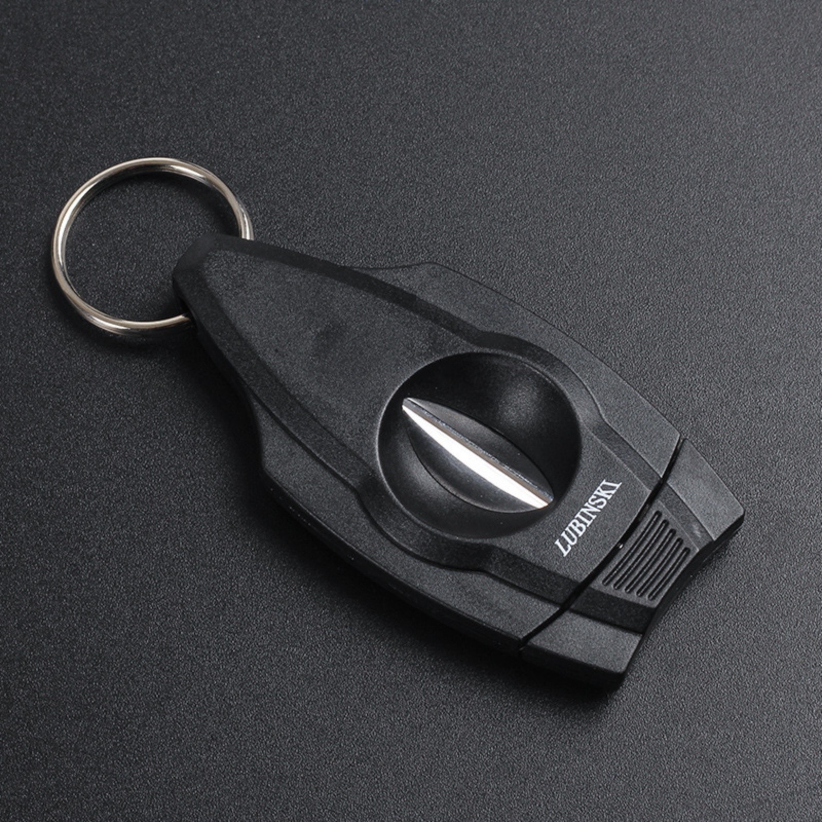 V Cigar Cutter Stainless Steel Pocket Keychain Cigar Tool Portable