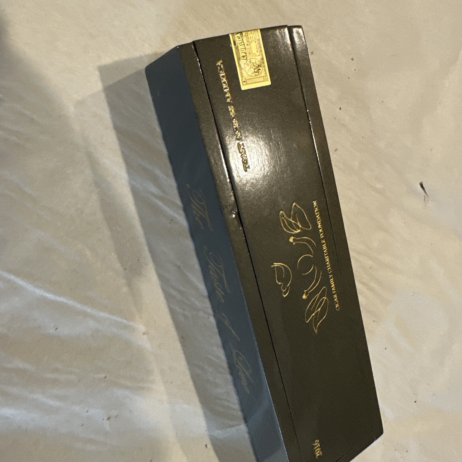 Fuente Wooden Cigar Coffin Wood Prometheus Opusx Opus X 2016 Toast Across