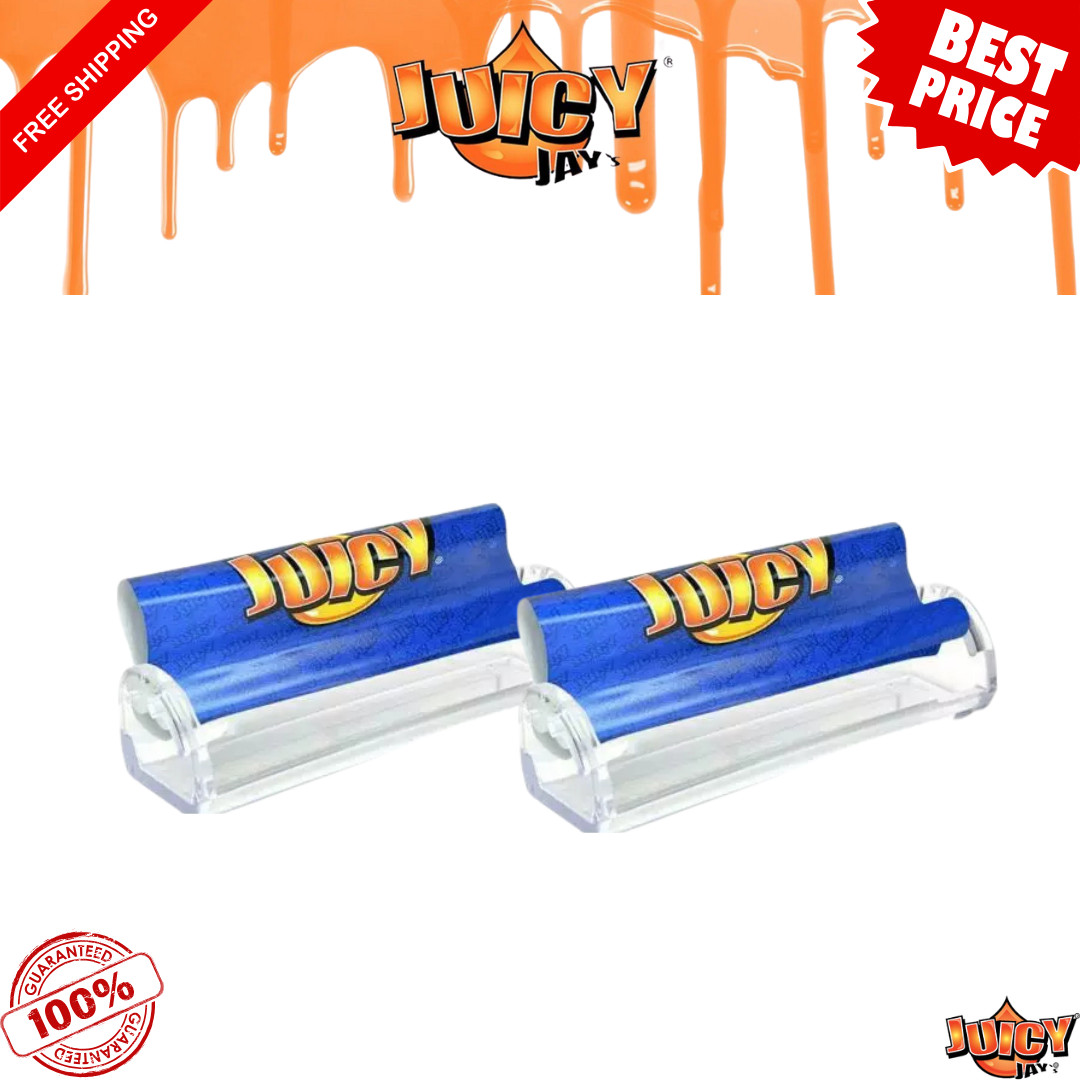 Juicy Jay’s Cigar Roller Machine 120mm Unflavored – Pack of 2 | Easy Rolling Too
