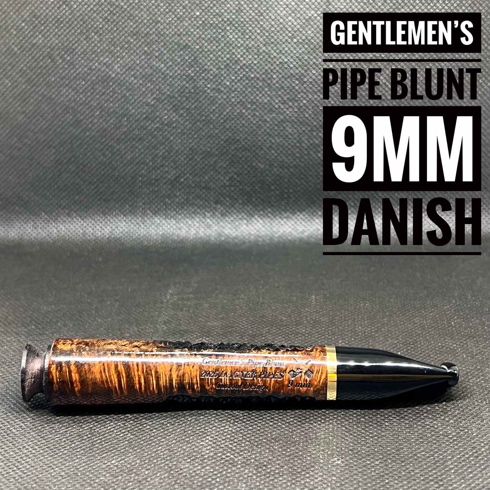 Dagner Pipes 9mm DS Gentlemen’s Tobacco Pipe Blunt Hand Pipe Briar New Unsmoke