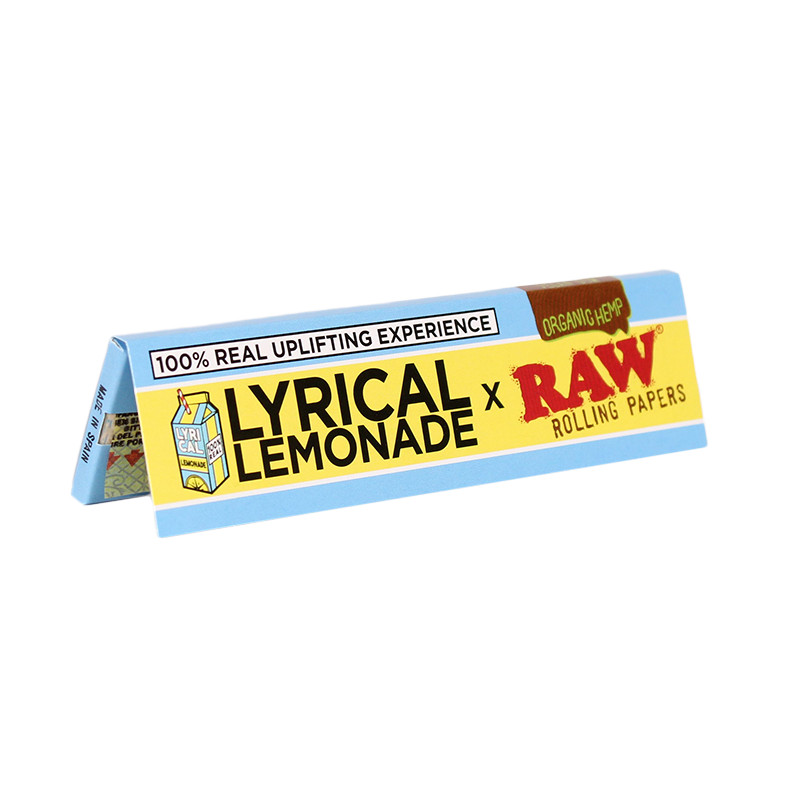 Raw Lyrical lemonade Kingsize Wide Papers – 50pks per display