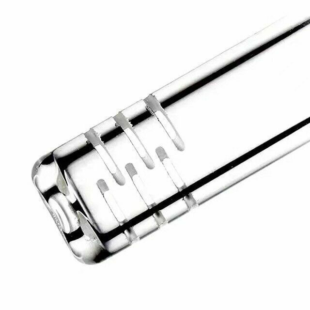 2PCS 4.7” Glass Downstem Diffuser 14mm Male Down Stem For Bowl Glass Bong Pipe