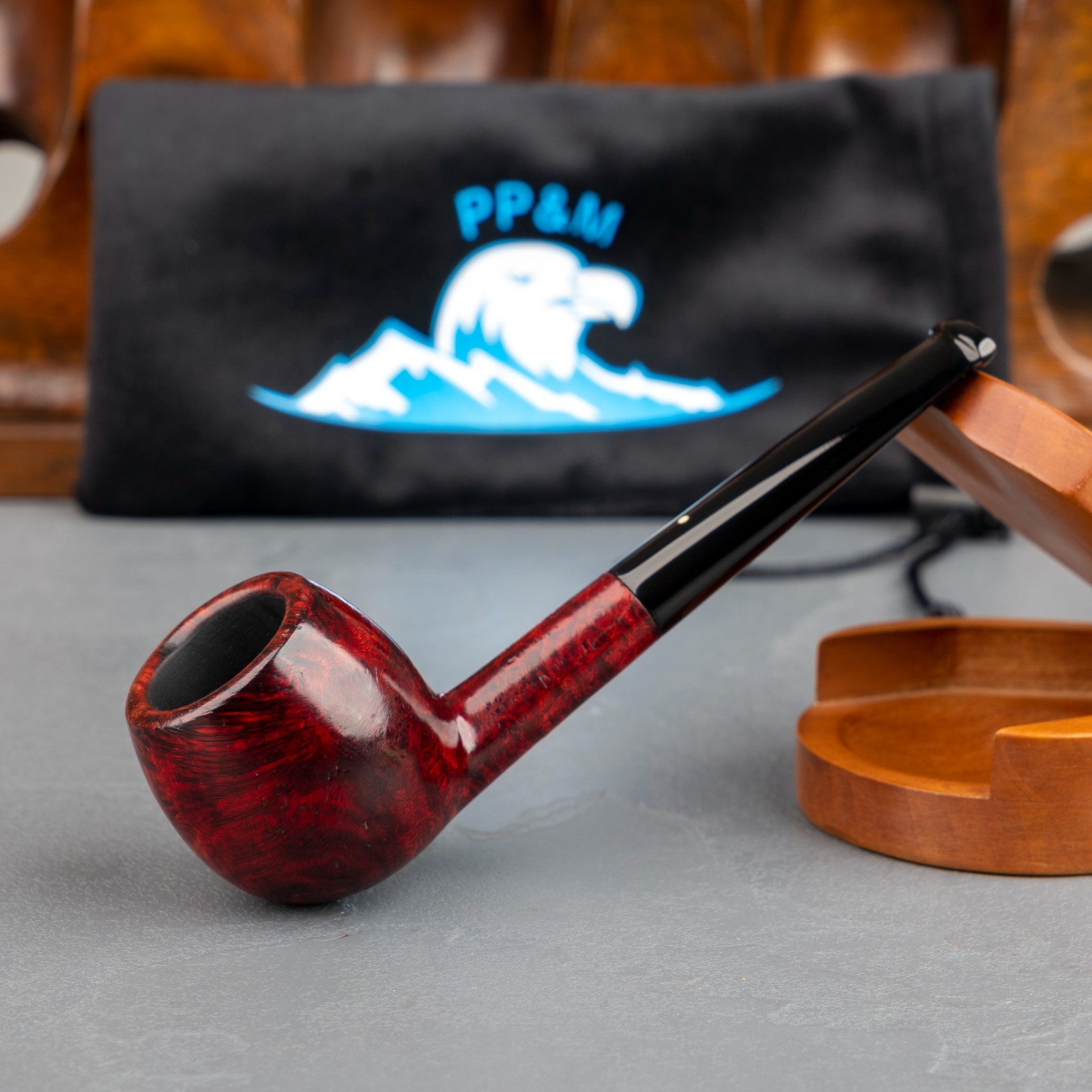 1925 Dunhill Ao Pat. No. 5861/12 Inner Tube Smooth Pocket Size Billiard (84)