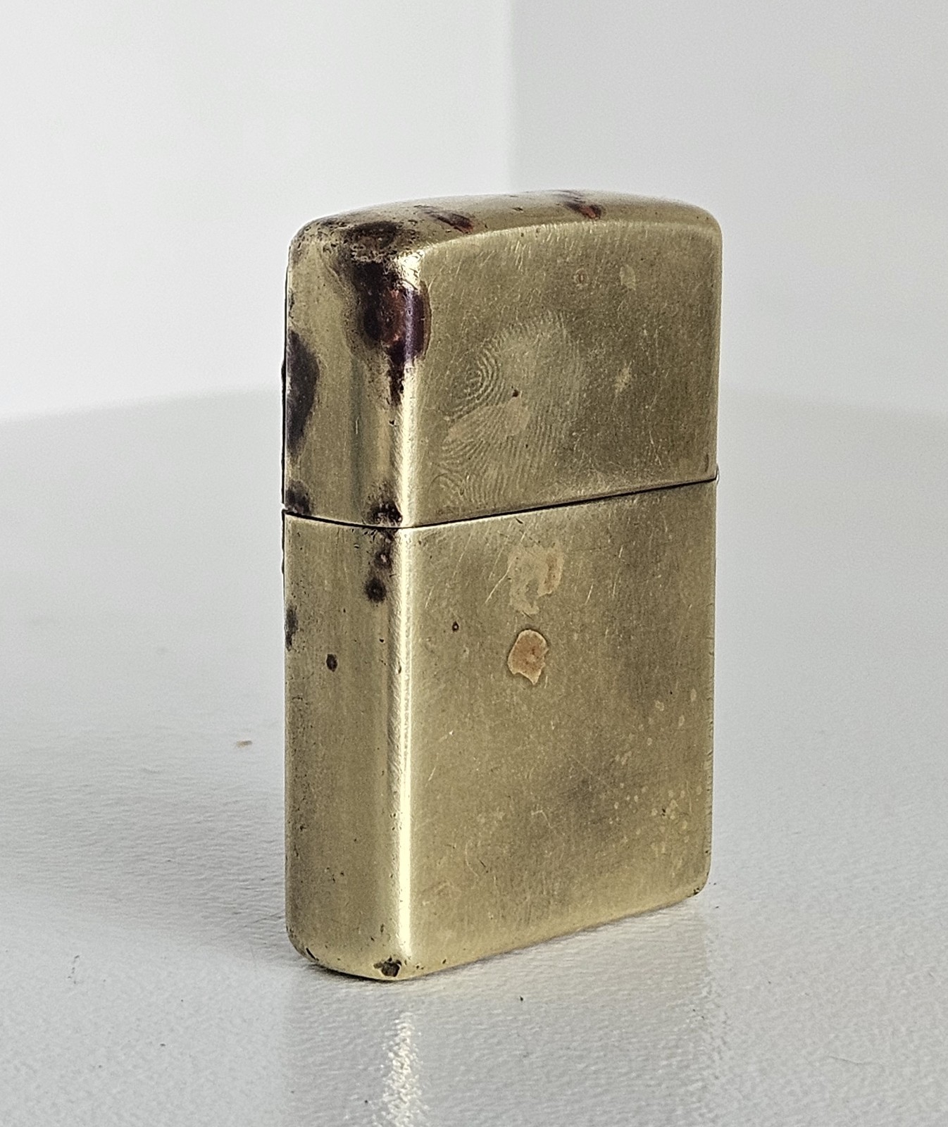 Rare Vintage Zippo Barrett Smythe Aries Zodiac Ram Solid Brass Lighter 2000 USA