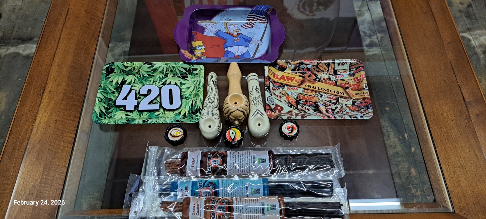 $100 Handmade Pipe Bundle 3 Ceramic Plus Free GIFT