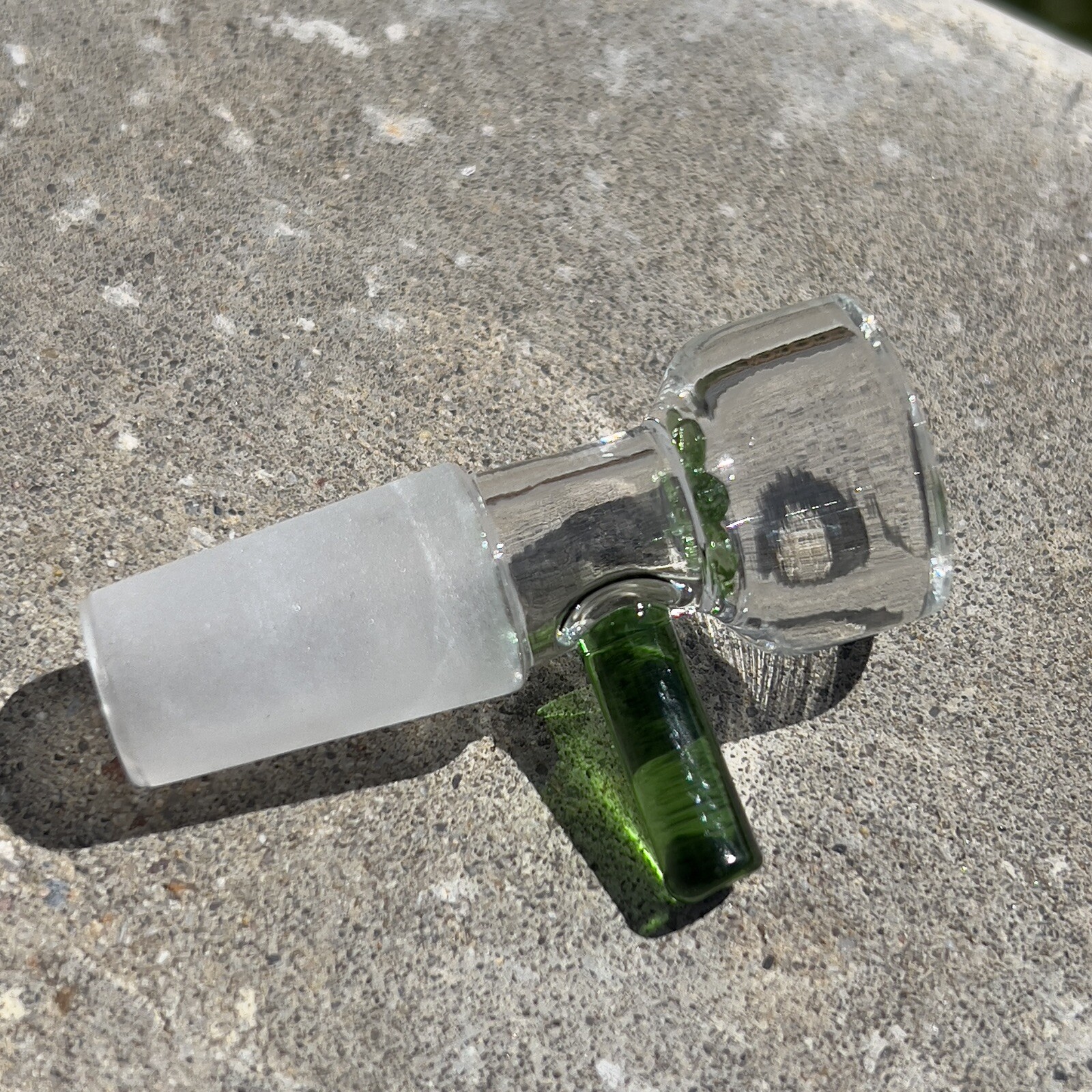 14mm Glass Bong Bowl With Built In Screen Water Pipe Replacement Slide Piece
