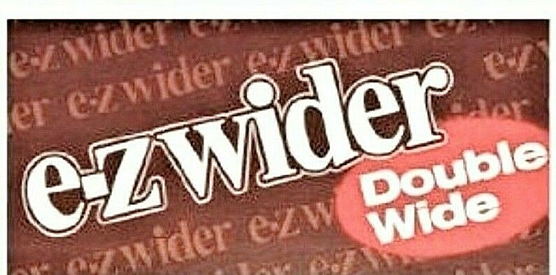 EZ Wider Rolling Papers Double Wide EZ-Wider w/Sticker *FREE USA Shipping*!