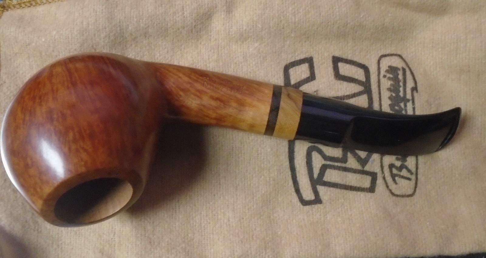 RARE VINTAGE NEW unsmoked butz-choquin FOUR STAR Fait Main briar pipe High End