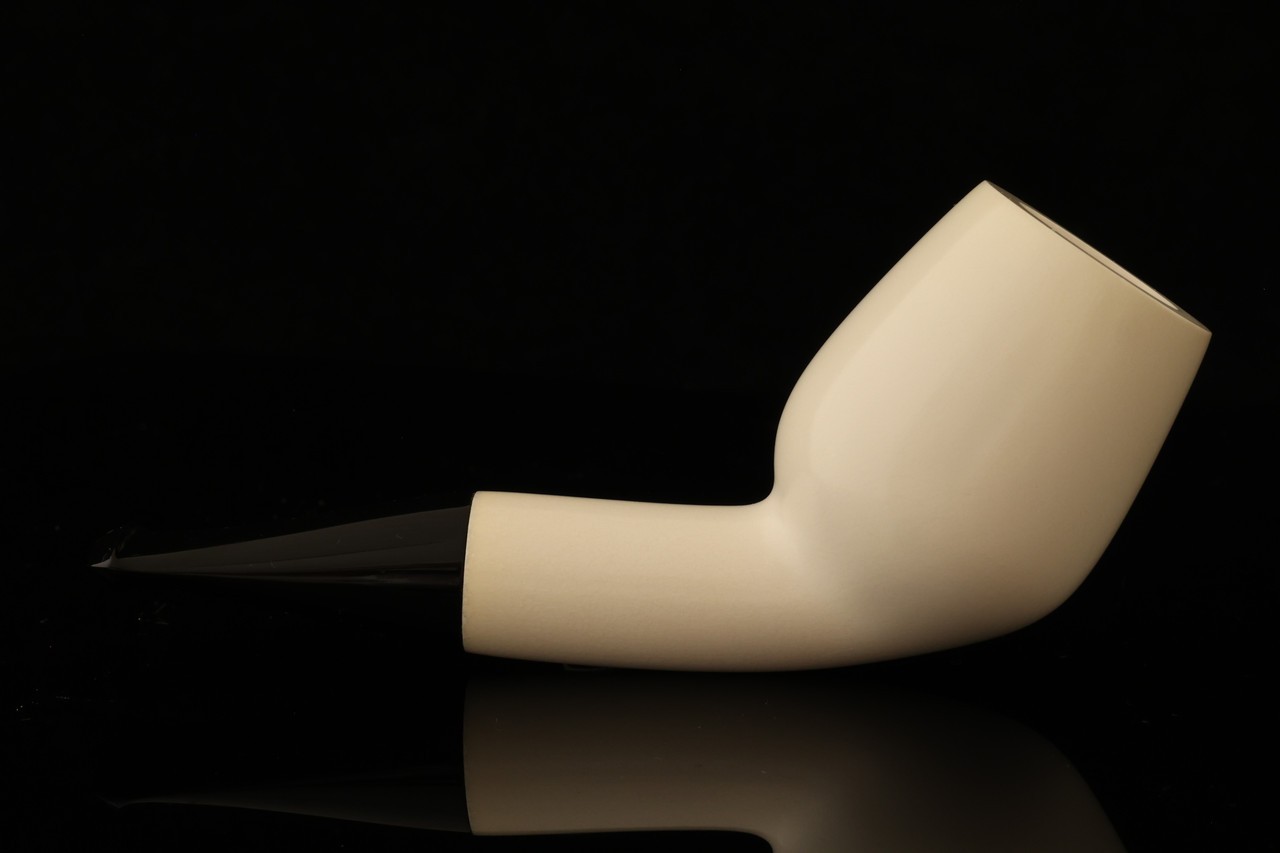 srv Premium – Nosewarmer Devil Anse Block Meerschaum Pipe with case 14406r