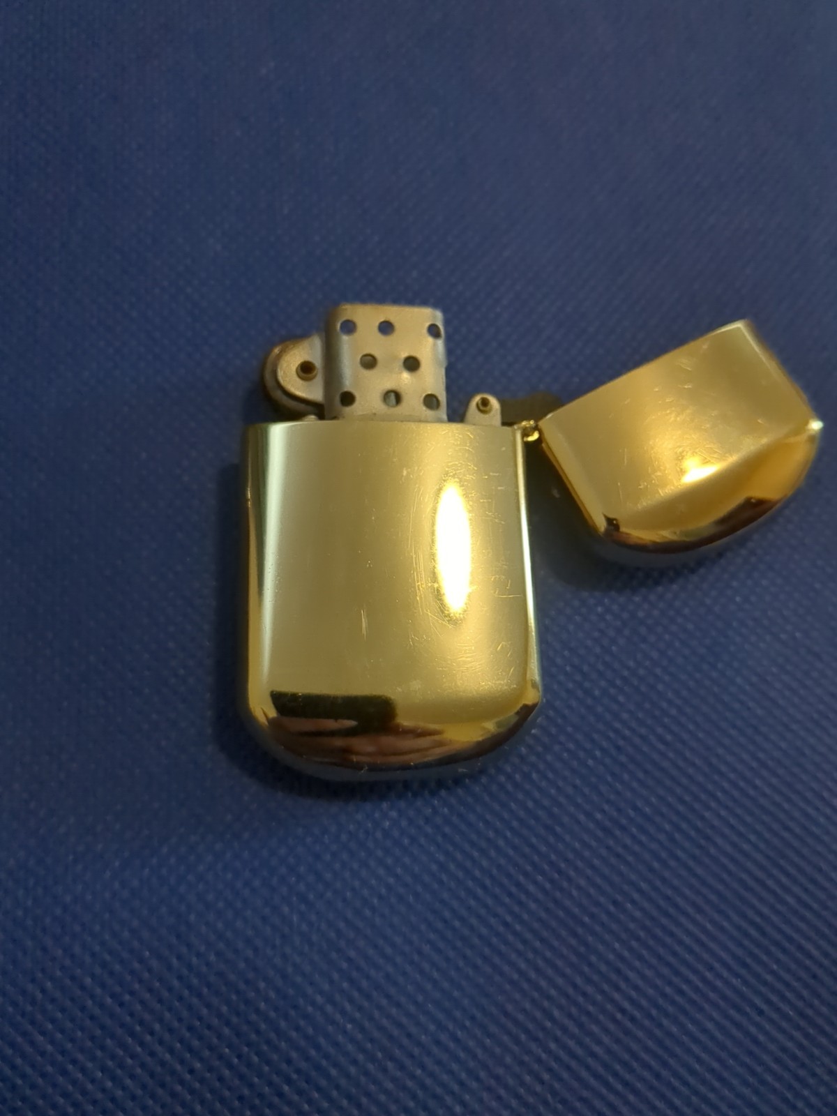 LOT OF 2 VINTAGE CAMEL BRANDED METAL FLINT LIGHTERS SILVER AND GOLD NEVER USED