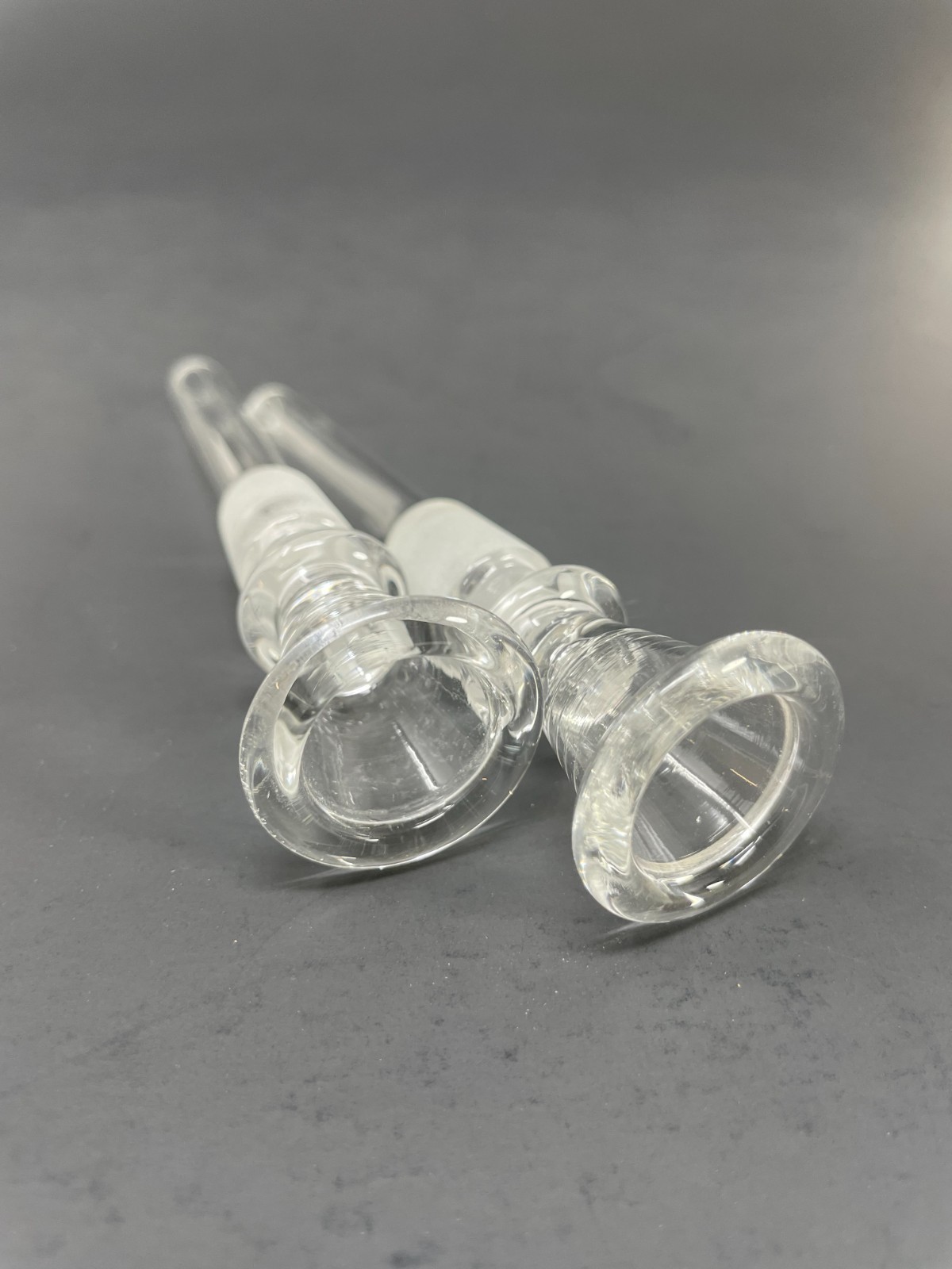 4″ Glass Slide Hookah Water Pipe Stem W/ Bowl – 2 PC Set – Fast Shipping